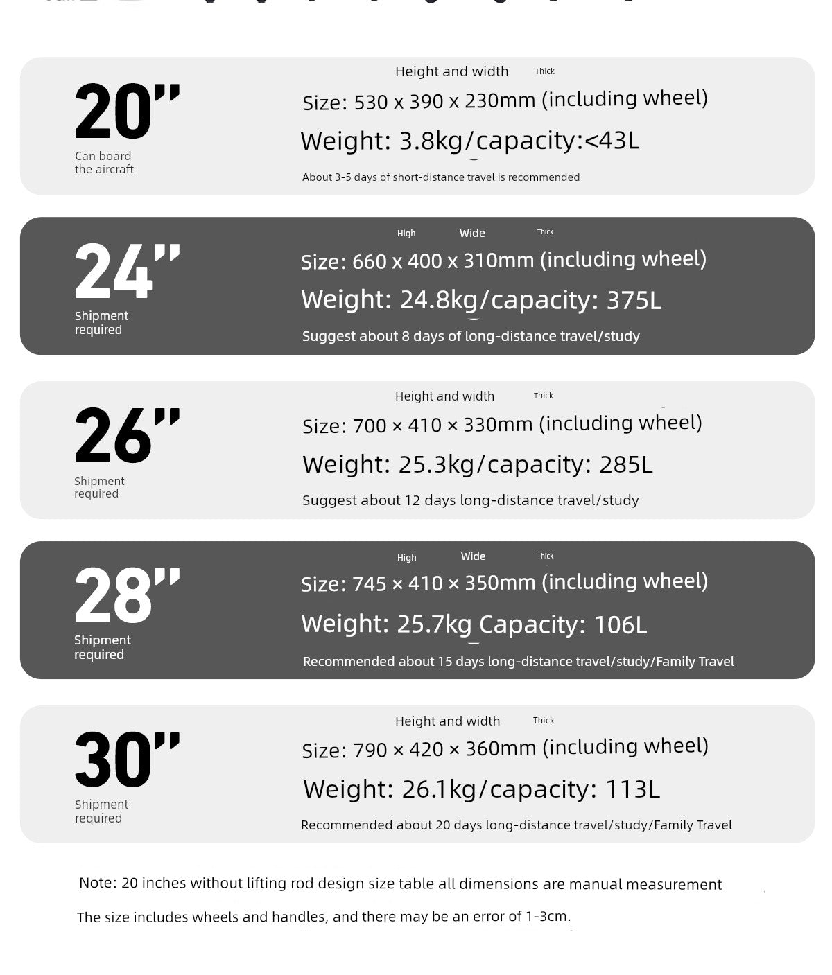 Lee Official Large Capacity Luggage Women's 24-Inch Suitcase Aluminium Frame Luggage New Arrival Student Durable Password Suitcase