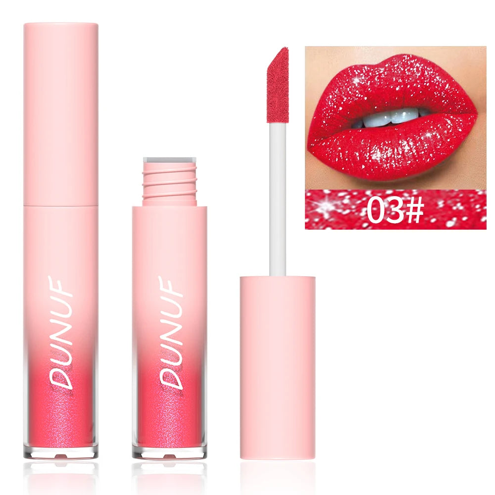1pcs Pearlescent Lipstick - Waterproof Long-Lasting Lip Gloss Easy to Paint Exquisite Gift Stage Makeup Daily Makeup Universal