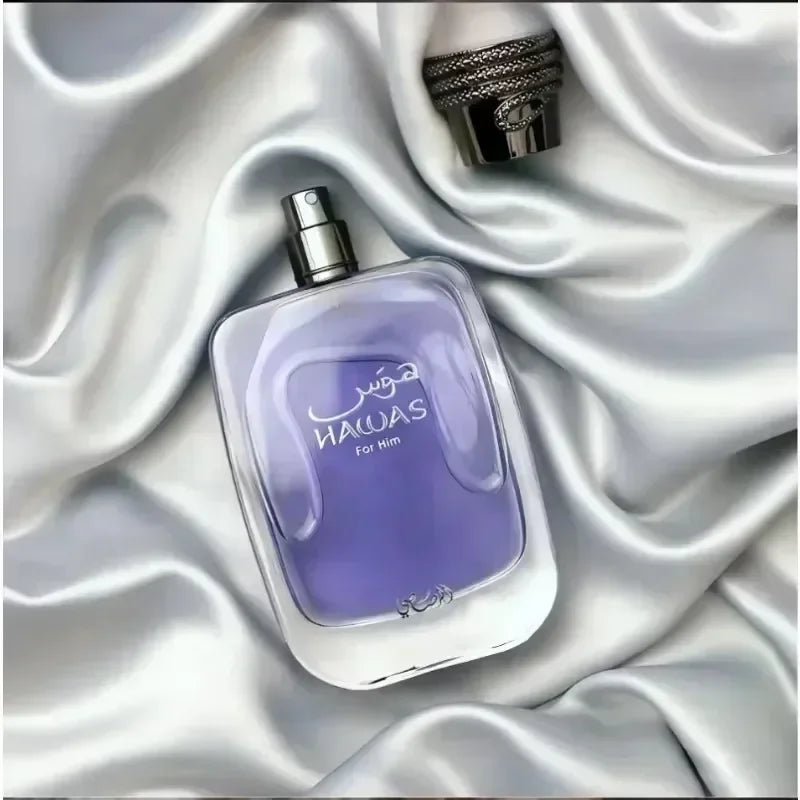 100ml Original Hawas Men's Perfume Lasting Fragrance High Quality Arabian Men's Perfume Ideal Mens Perfumes for Daily Elegance
