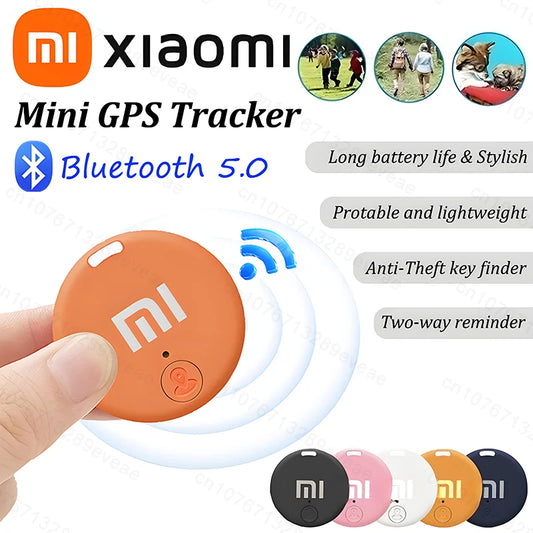 Xiaomi Mini GPS Tracker Bluetooth 5.0 Anti-Lost Device Pet Kids Bag Wallet Tracking IOS Android Smart Finder Locator Accessory