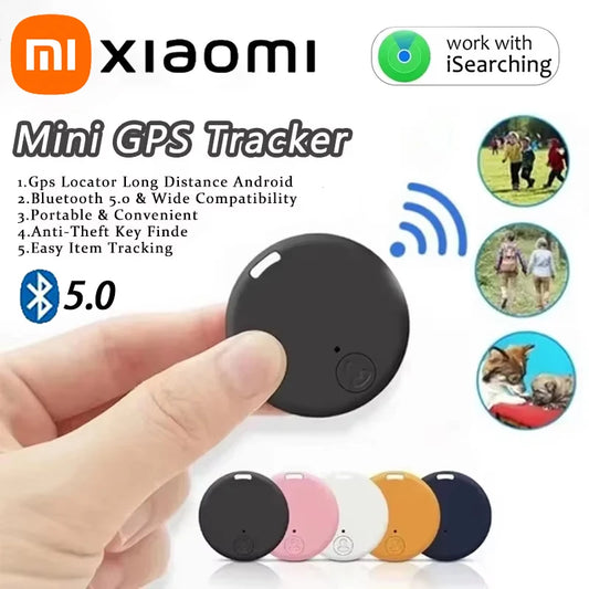 Xiaomi Mini GPS Bluetooth Tracker Air Tag Anti-Lost Device Pet elderly Kids Wallet Tracking IOS Android Smart Finder Locator NEW