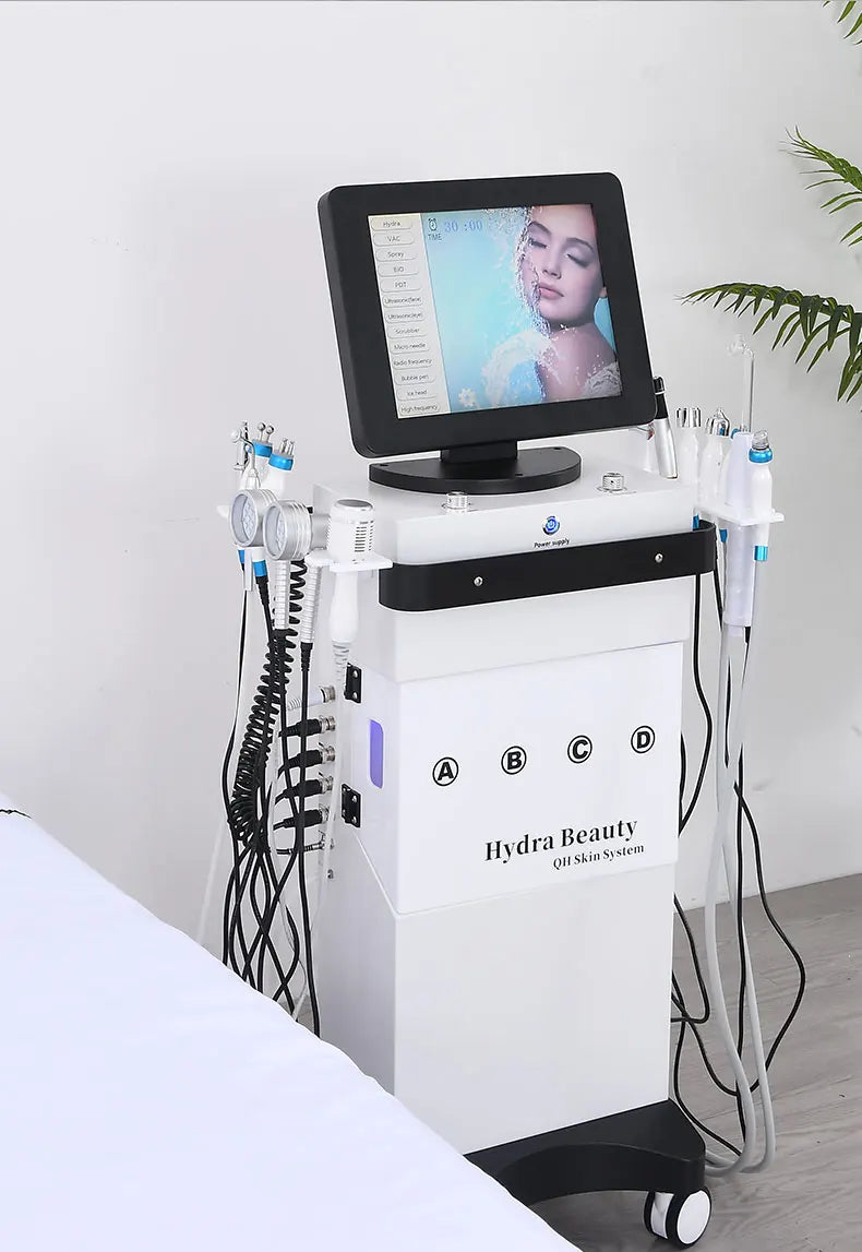 14 In 1 hydra beauty facial  Machine Skin Peeling hydra beauty facial Aqua Peel Machine beautiful equipment