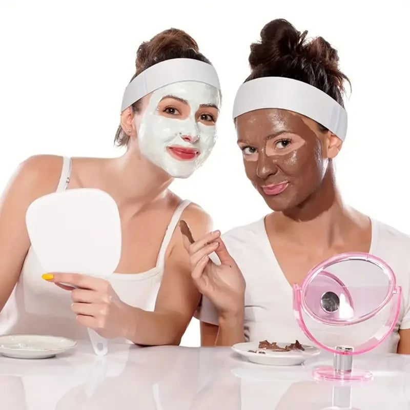 10/50/100pcs Disposable SPA Facial Headbands White Facial Esthetician Headband Wrap Non-Woven Soft Skincare Beauty Salon Supplie