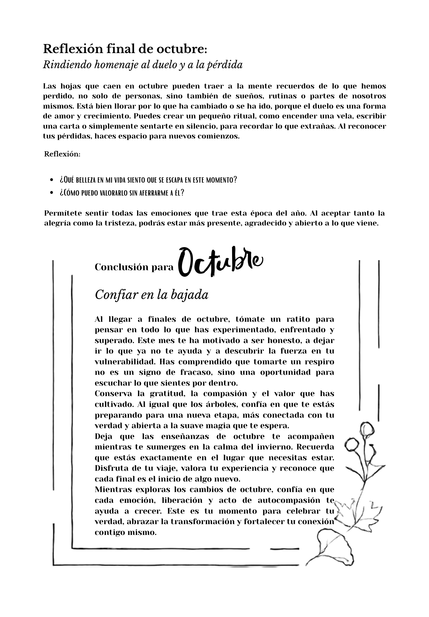 Las etaciones de tu vida