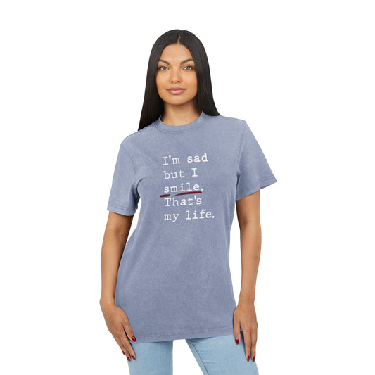 Acid Washed Graphic Tee: Casual Vibes, Perfect Gift for Friends, Everyday Wear, Layering Top, Self - Care Fashion - Metamorphosis Creations