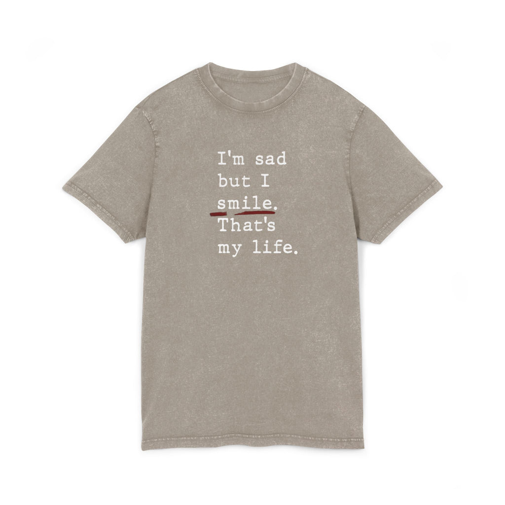 Acid Washed Graphic Tee: Casual Vibes, Perfect Gift for Friends, Everyday Wear, Layering Top, Self - Care Fashion - Metamorphosis Creations