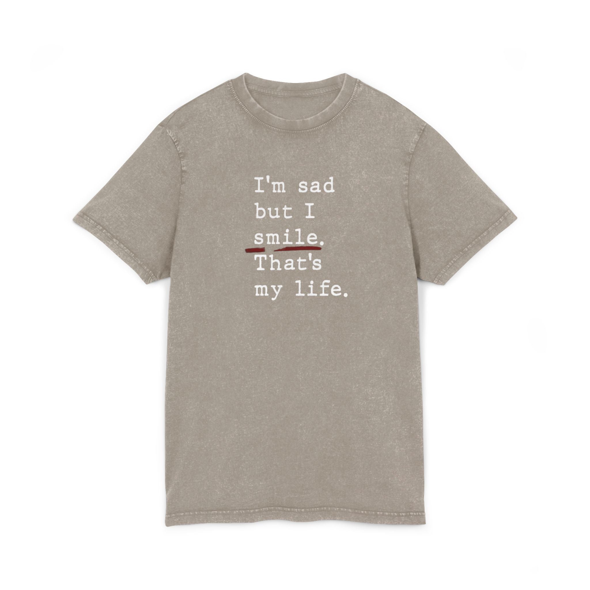Acid Washed Graphic Tee: Casual Vibes, Perfect Gift for Friends, Everyday Wear, Layering Top, Self - Care Fashion - Metamorphosis Creations