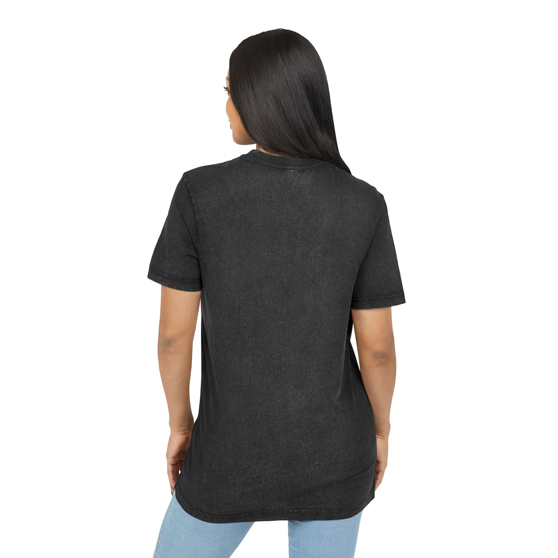 Acid Washed Graphic Tee: Casual Vibes, Perfect Gift for Friends, Everyday Wear, Layering Top, Self - Care Fashion - Metamorphosis Creations
