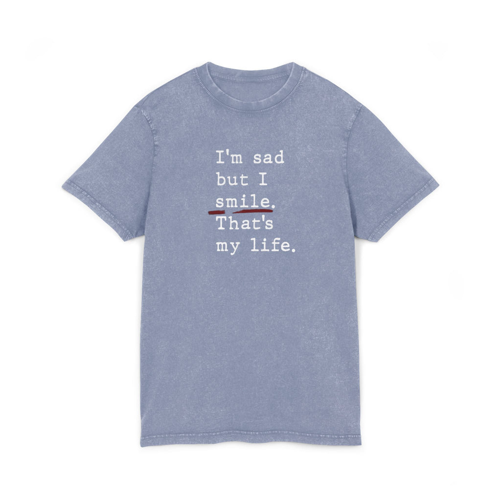 Acid Washed Graphic Tee: Casual Vibes, Perfect Gift for Friends, Everyday Wear, Layering Top, Self - Care Fashion - Metamorphosis Creations