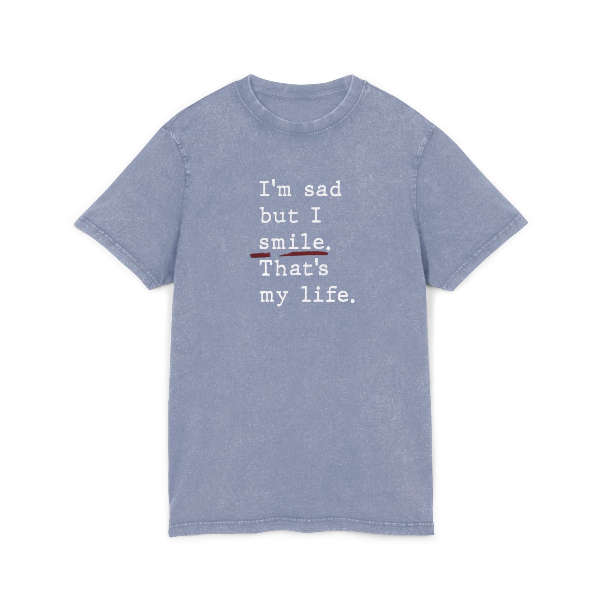 Acid Washed Graphic Tee: Casual Vibes, Perfect Gift for Friends, Everyday Wear, Layering Top, Self - Care Fashion - Metamorphosis Creations