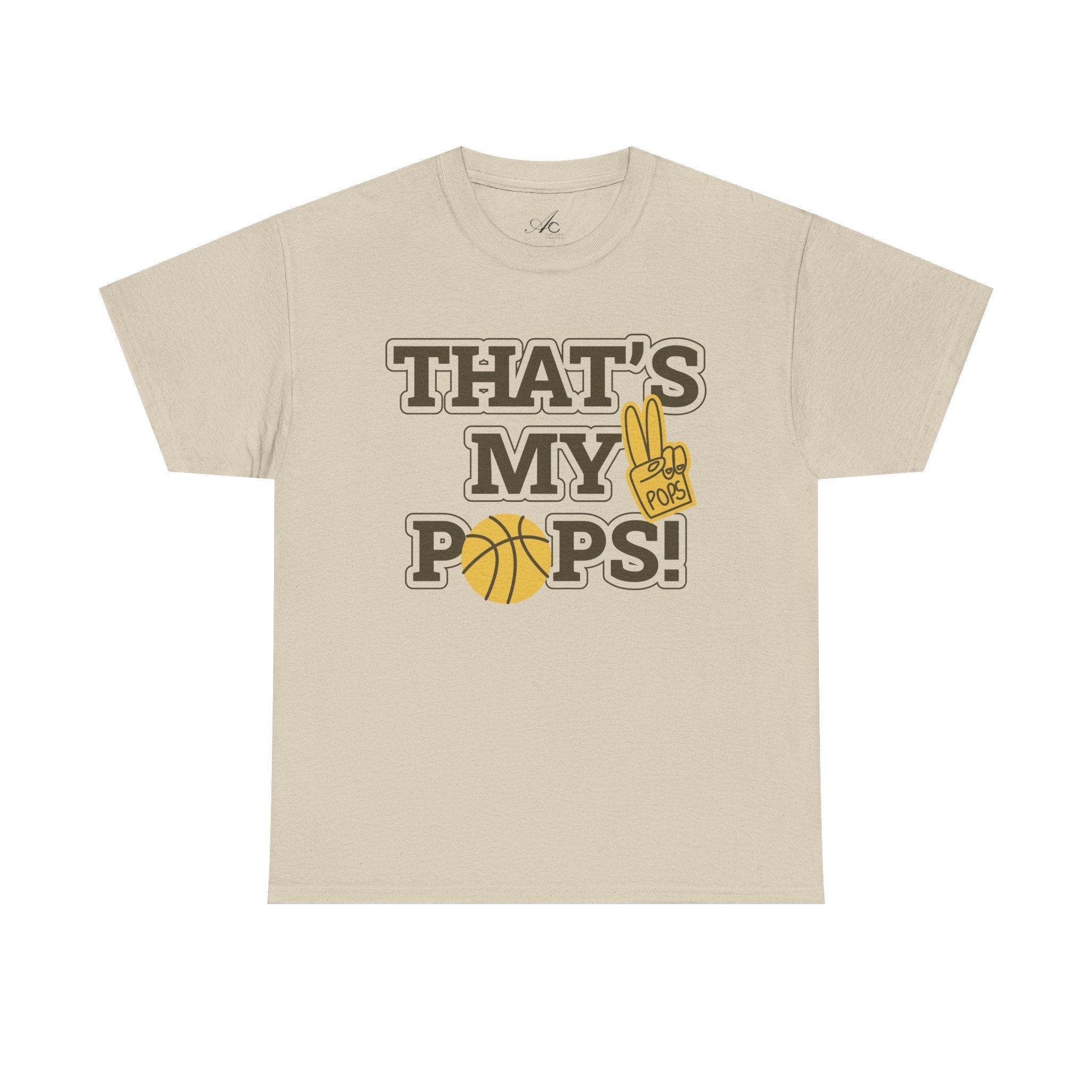 Basketball Dad Tee, Unisex Heavy Cotton T-Shirt for Father's Day, Sports Gift, Father's Day Gift, Family Tee, Casual Wear - Metamorphosis Creations