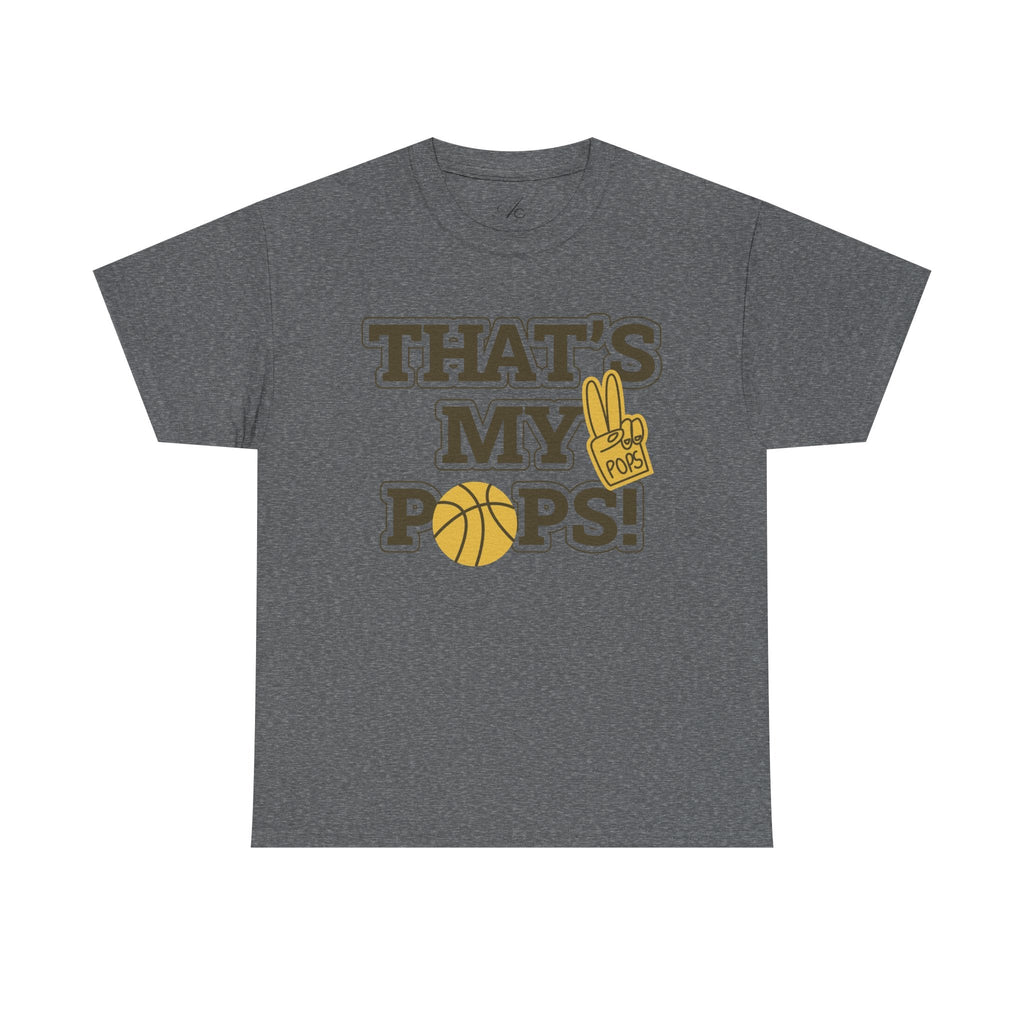 Basketball Dad Tee, Unisex Heavy Cotton T-Shirt for Father's Day, Sports Gift, Father's Day Gift, Family Tee, Casual Wear - Metamorphosis Creations