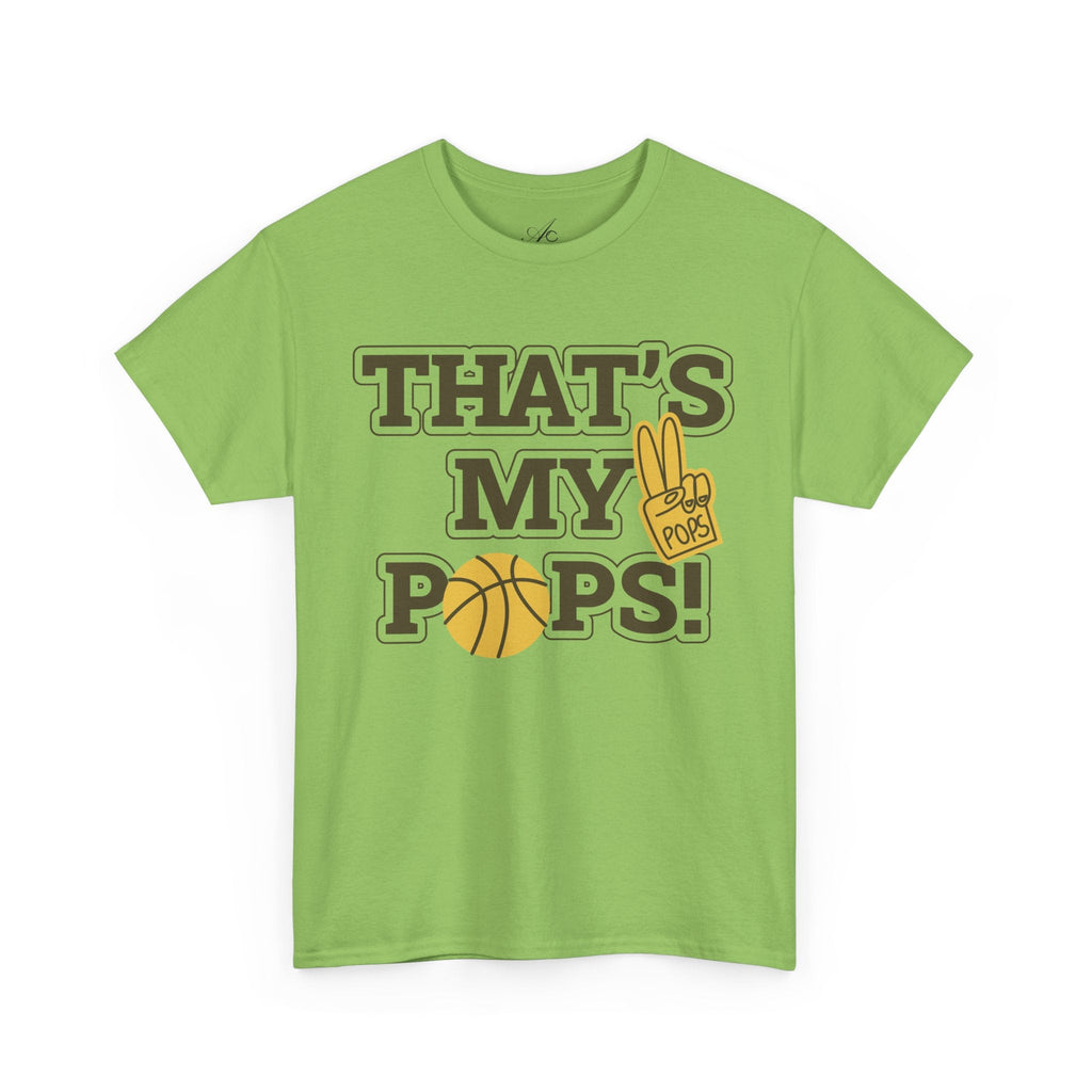Basketball Dad Tee, Unisex Heavy Cotton T-Shirt for Father's Day, Sports Gift, Father's Day Gift, Family Tee, Casual Wear - Metamorphosis Creations