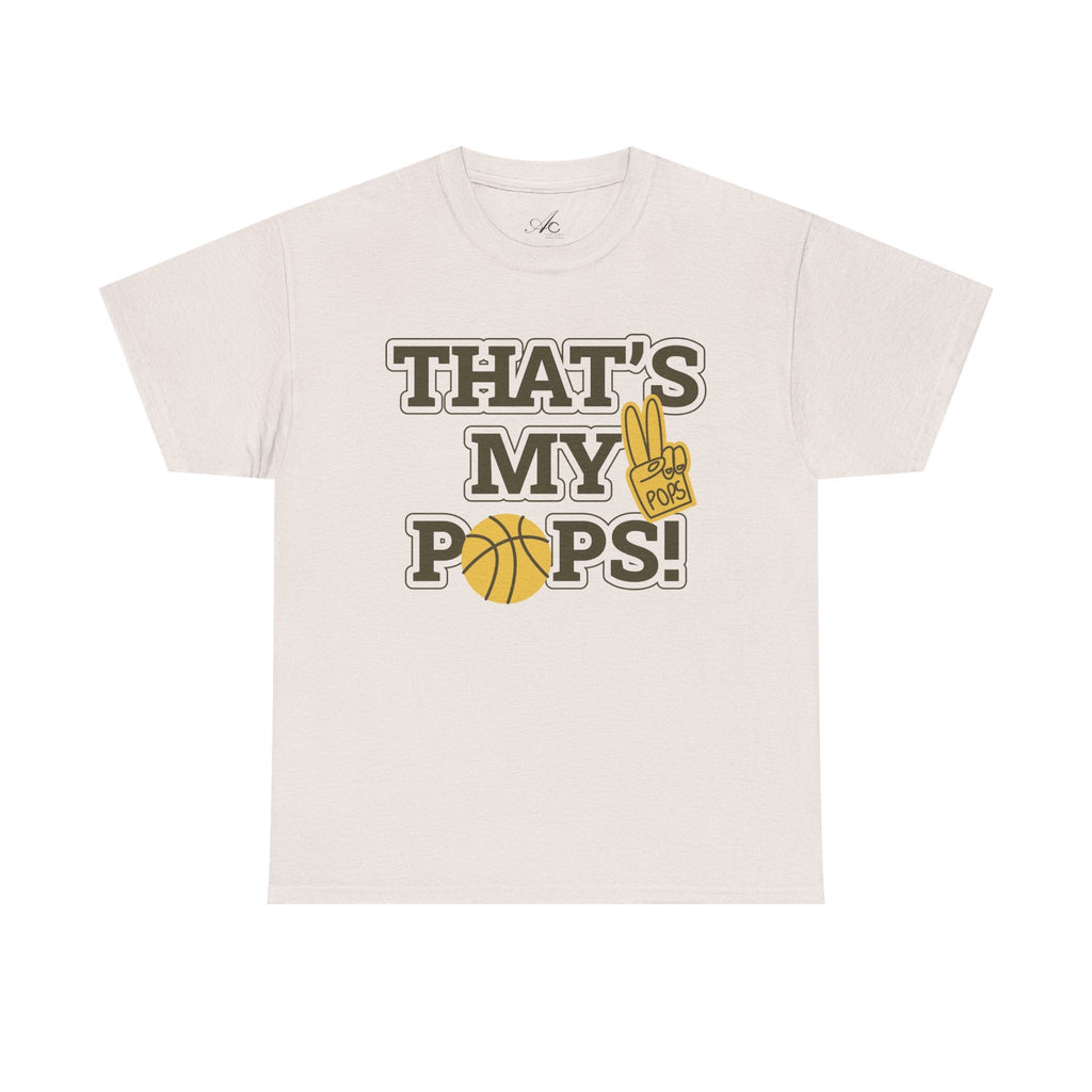 Basketball Dad Tee, Unisex Heavy Cotton T-Shirt for Father's Day, Sports Gift, Father's Day Gift, Family Tee, Casual Wear - Metamorphosis Creations