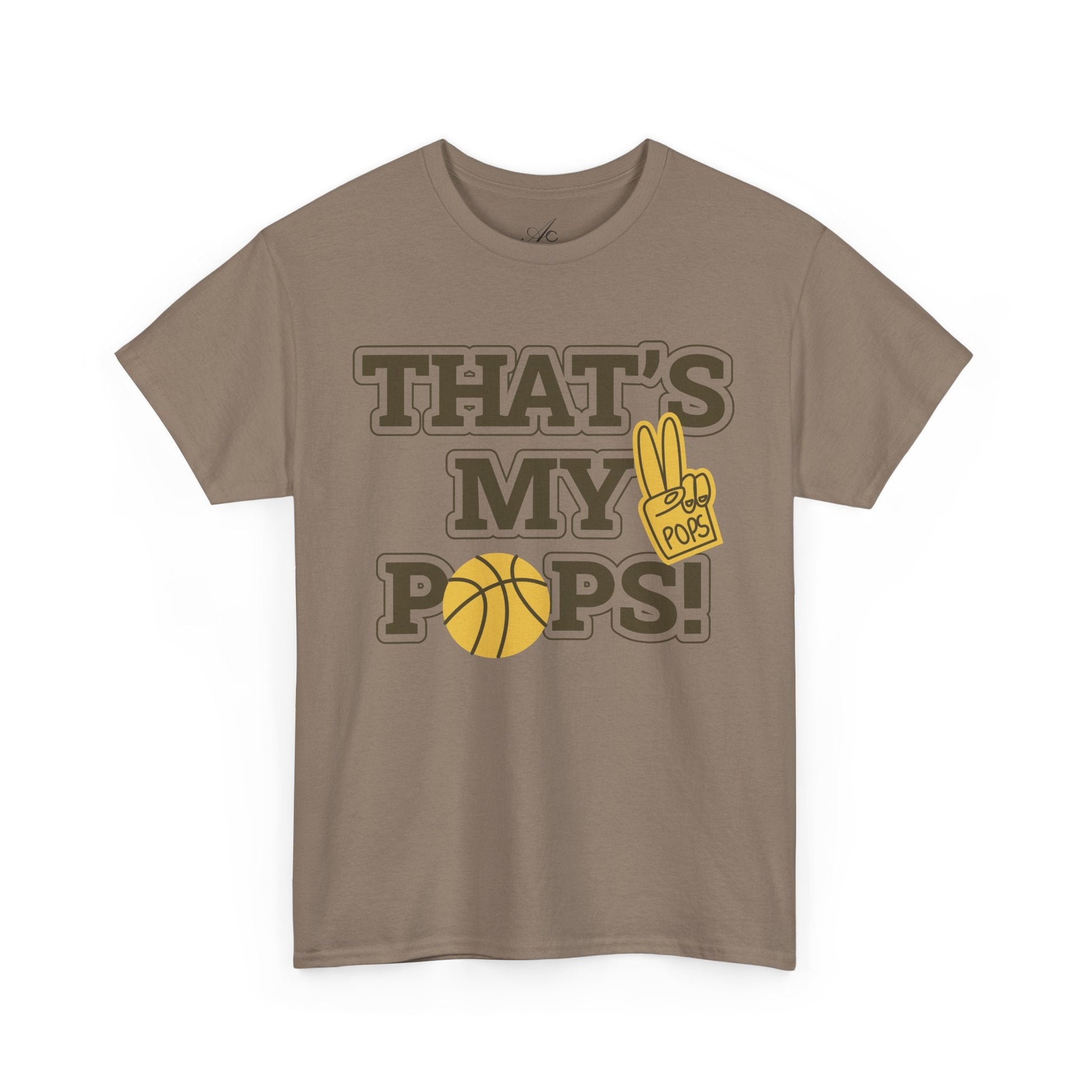 Basketball Dad Tee, Unisex Heavy Cotton T-Shirt for Father's Day, Sports Gift, Father's Day Gift, Family Tee, Casual Wear - Metamorphosis Creations