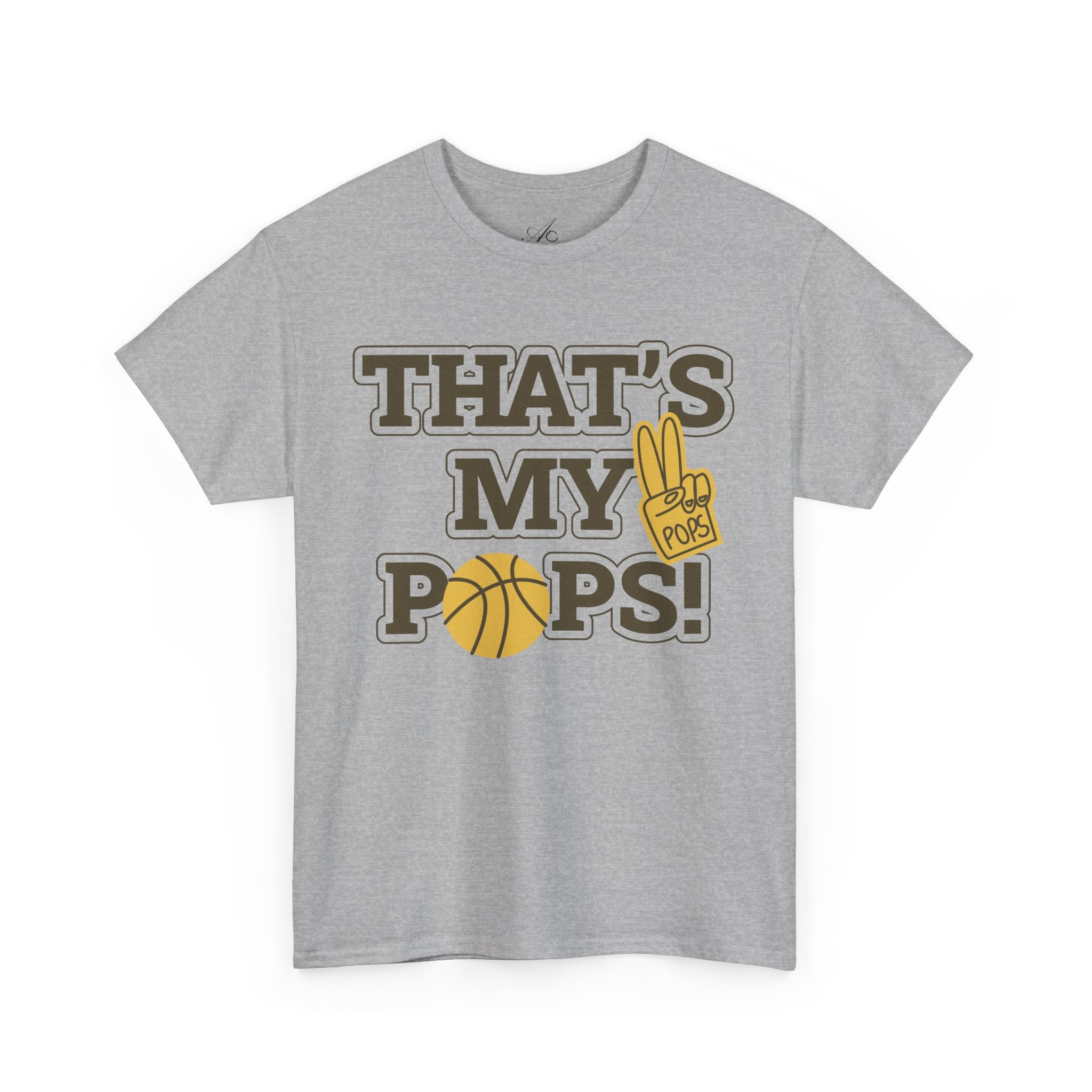 Basketball Dad Tee, Unisex Heavy Cotton T-Shirt for Father's Day, Sports Gift, Father's Day Gift, Family Tee, Casual Wear - Metamorphosis Creations