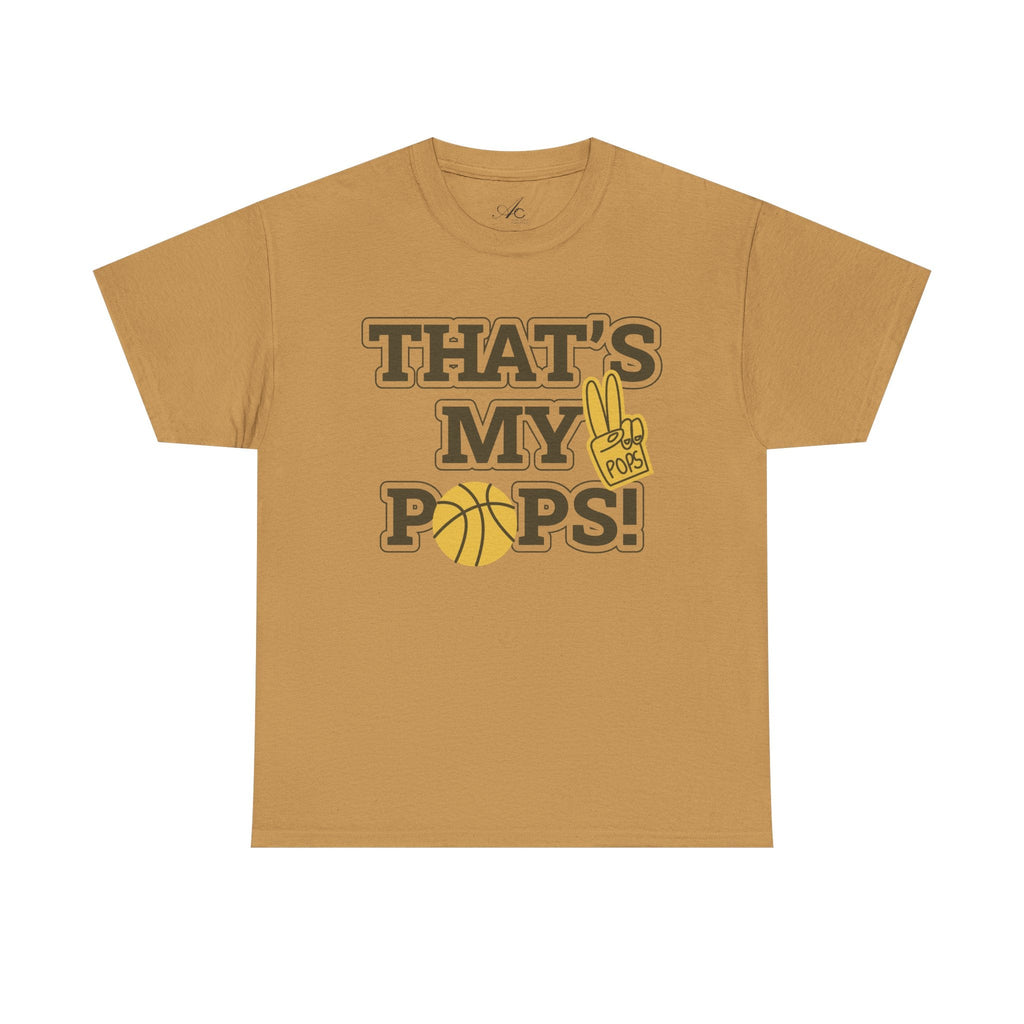 Basketball Dad Tee, Unisex Heavy Cotton T-Shirt for Father's Day, Sports Gift, Father's Day Gift, Family Tee, Casual Wear - Metamorphosis Creations
