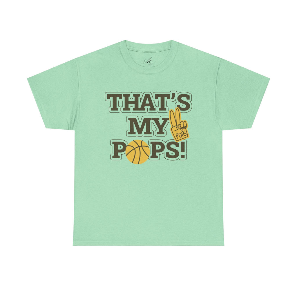 Basketball Dad Tee, Unisex Heavy Cotton T-Shirt for Father's Day, Sports Gift, Father's Day Gift, Family Tee, Casual Wear - Metamorphosis Creations