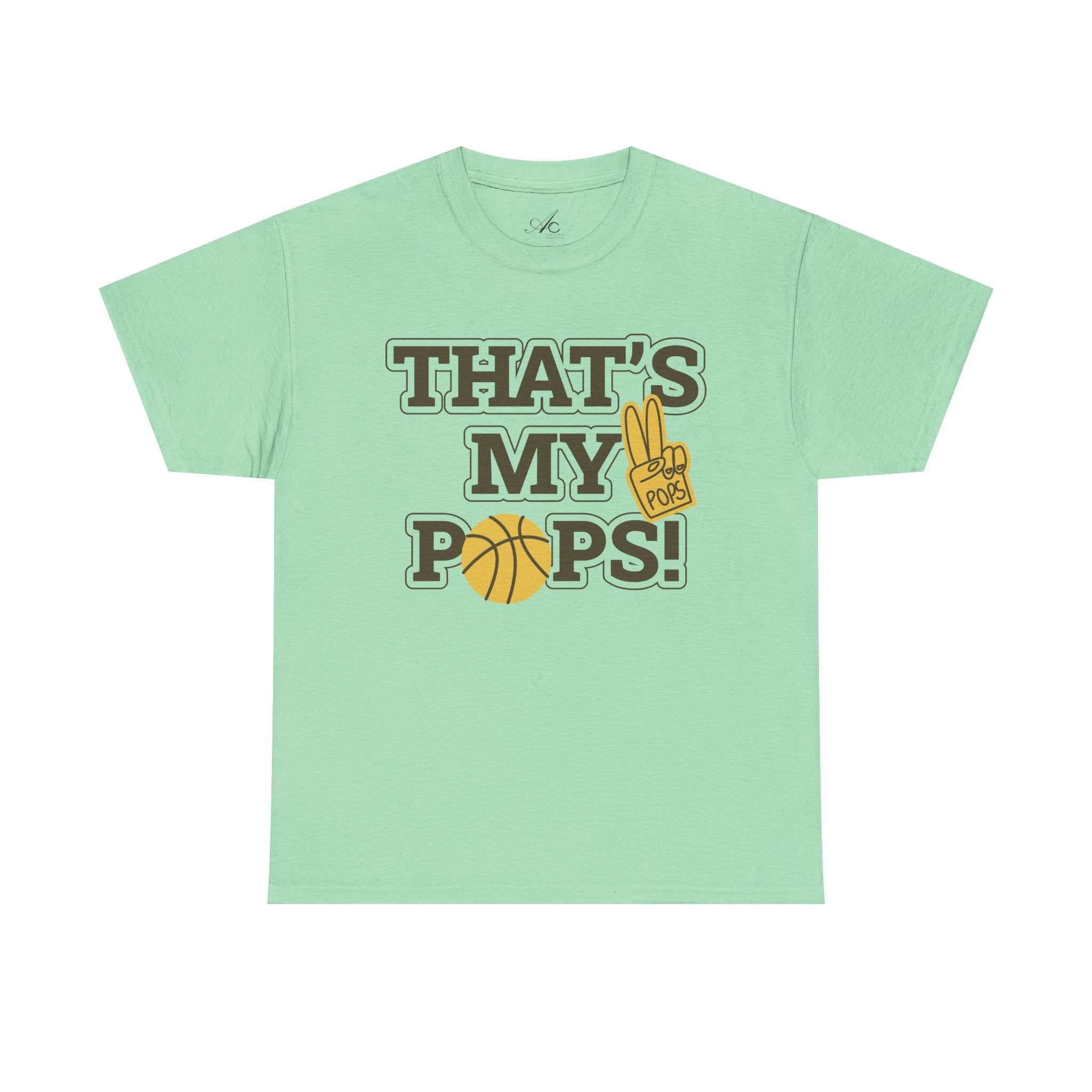 Basketball Dad Tee, Unisex Heavy Cotton T-Shirt for Father's Day, Sports Gift, Father's Day Gift, Family Tee, Casual Wear - Metamorphosis Creations