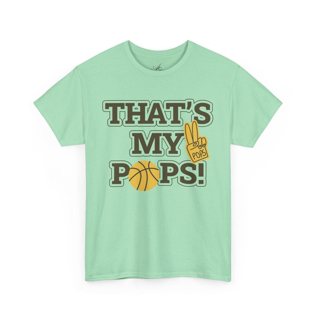 Basketball Dad Tee, Unisex Heavy Cotton T-Shirt for Father's Day, Sports Gift, Father's Day Gift, Family Tee, Casual Wear - Metamorphosis Creations