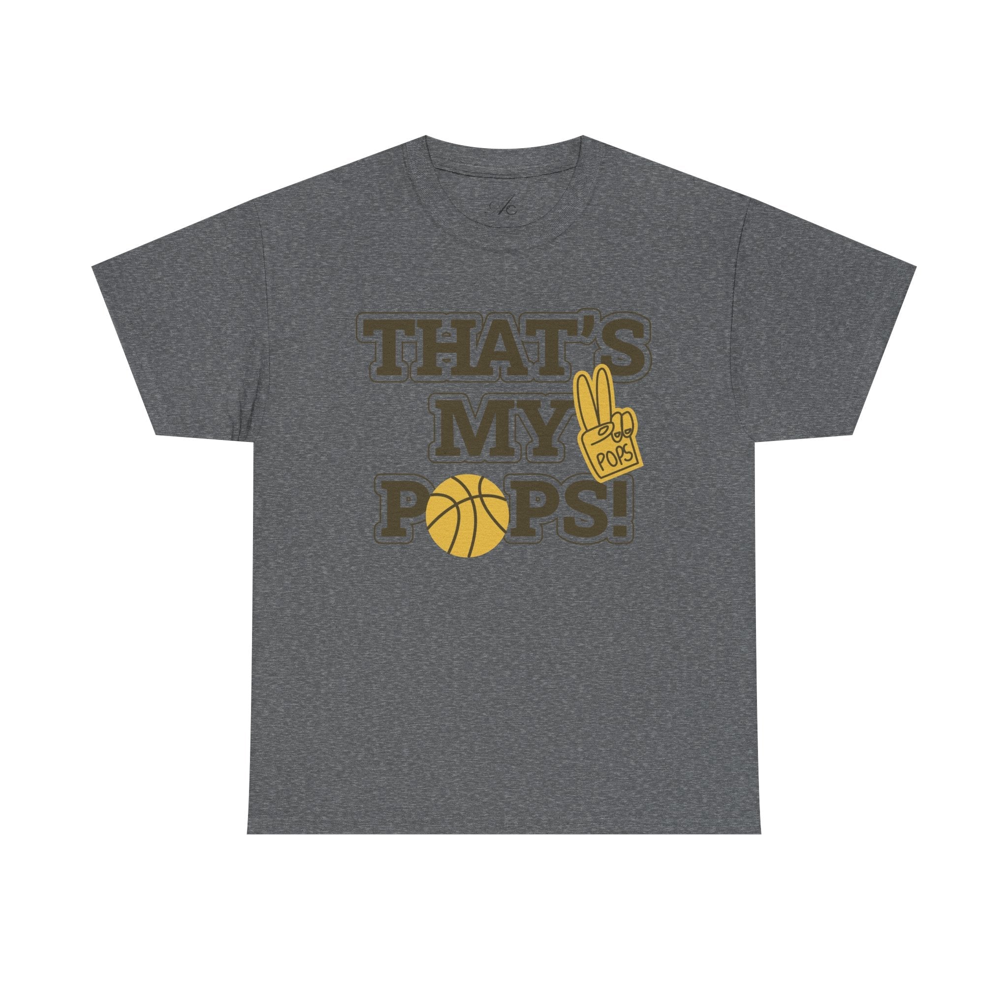 Basketball Dad Tee, Unisex Heavy Cotton T-Shirt for Father's Day, Sports Gift, Father's Day Gift, Family Tee, Casual Wear - Metamorphosis Creations