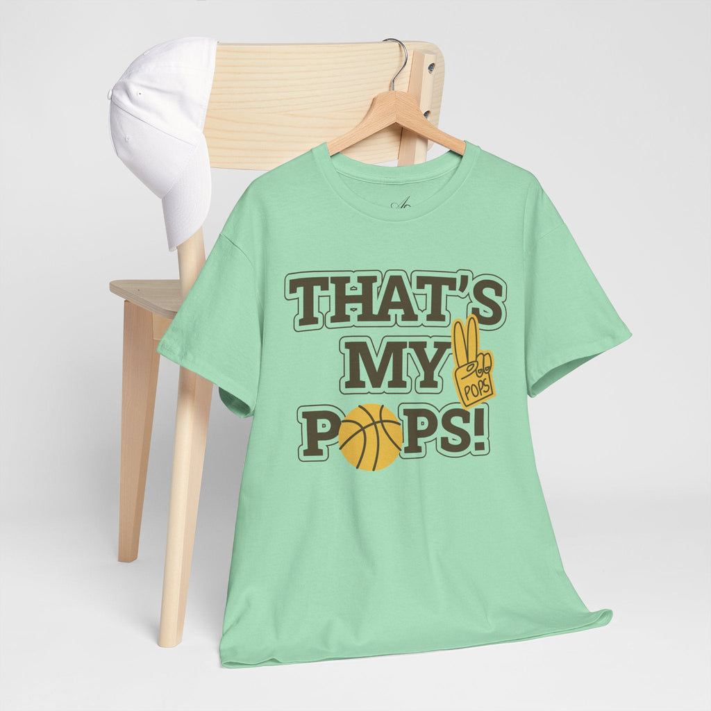 Basketball Dad Tee, Unisex Heavy Cotton T-Shirt for Father's Day, Sports Gift, Father's Day Gift, Family Tee, Casual Wear - Metamorphosis Creations
