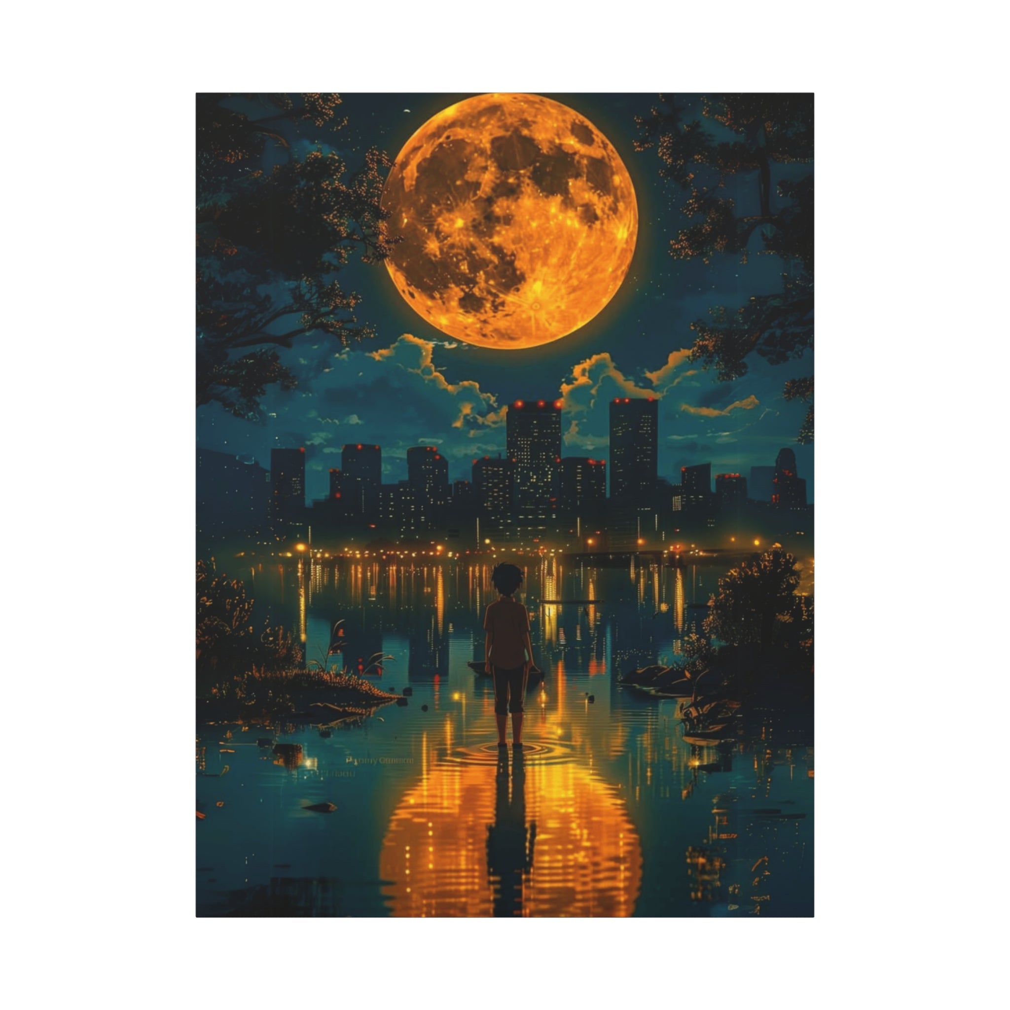 Because words have the power to move you let them live on your wall, Unique Nightscape Decoration, Perfect for Any Occasion - Metamorphosis Creations