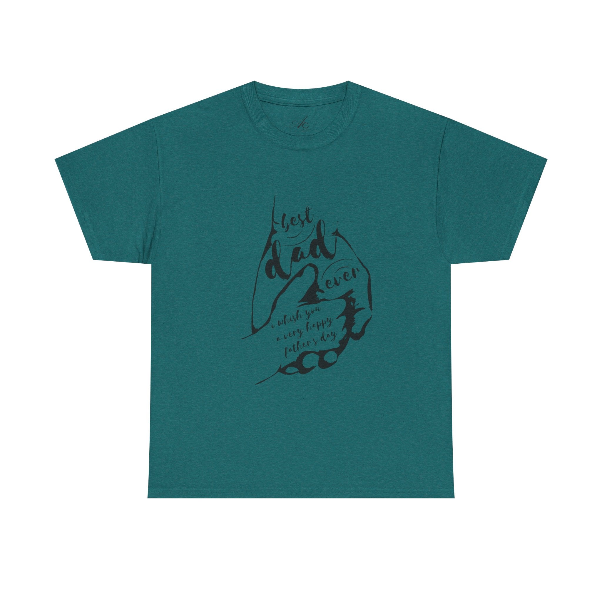 Best Dad Ever T-Shirt | Unisex Heavy Cotton Tee for Father's Day, Gifts for Dads, Cool Dad Apparel, Everyday Wear, Family Celebrations - Metamorphosis Creations