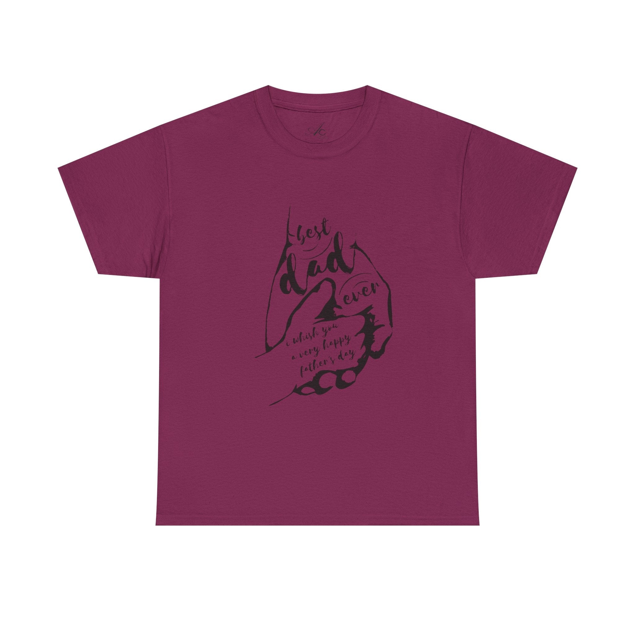 Best Dad Ever T-Shirt | Unisex Heavy Cotton Tee for Father's Day, Gifts for Dads, Cool Dad Apparel, Everyday Wear, Family Celebrations - Metamorphosis Creations