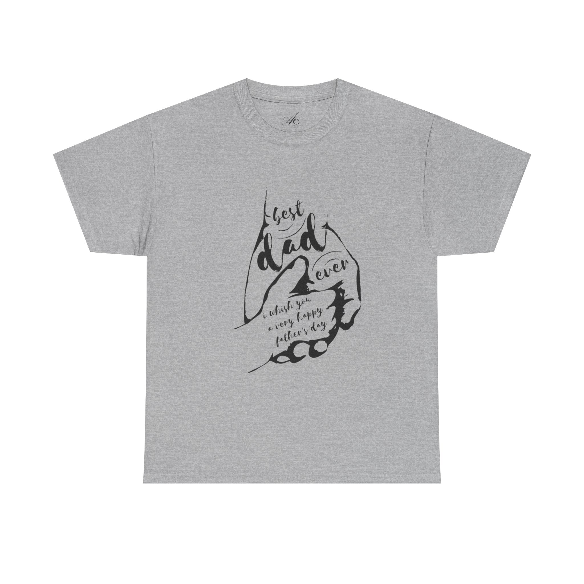 Best Dad Ever T-Shirt | Unisex Heavy Cotton Tee for Father's Day, Gifts for Dads, Cool Dad Apparel, Everyday Wear, Family Celebrations - Metamorphosis Creations