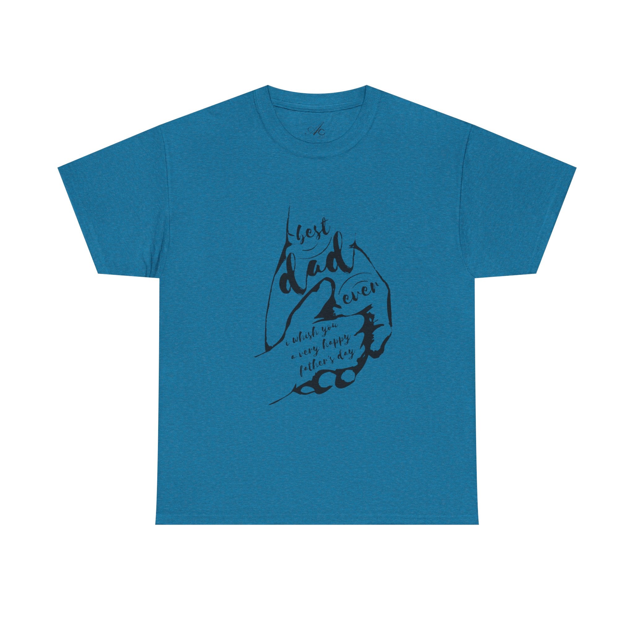 Best Dad Ever T-Shirt | Unisex Heavy Cotton Tee for Father's Day, Gifts for Dads, Cool Dad Apparel, Everyday Wear, Family Celebrations - Metamorphosis Creations