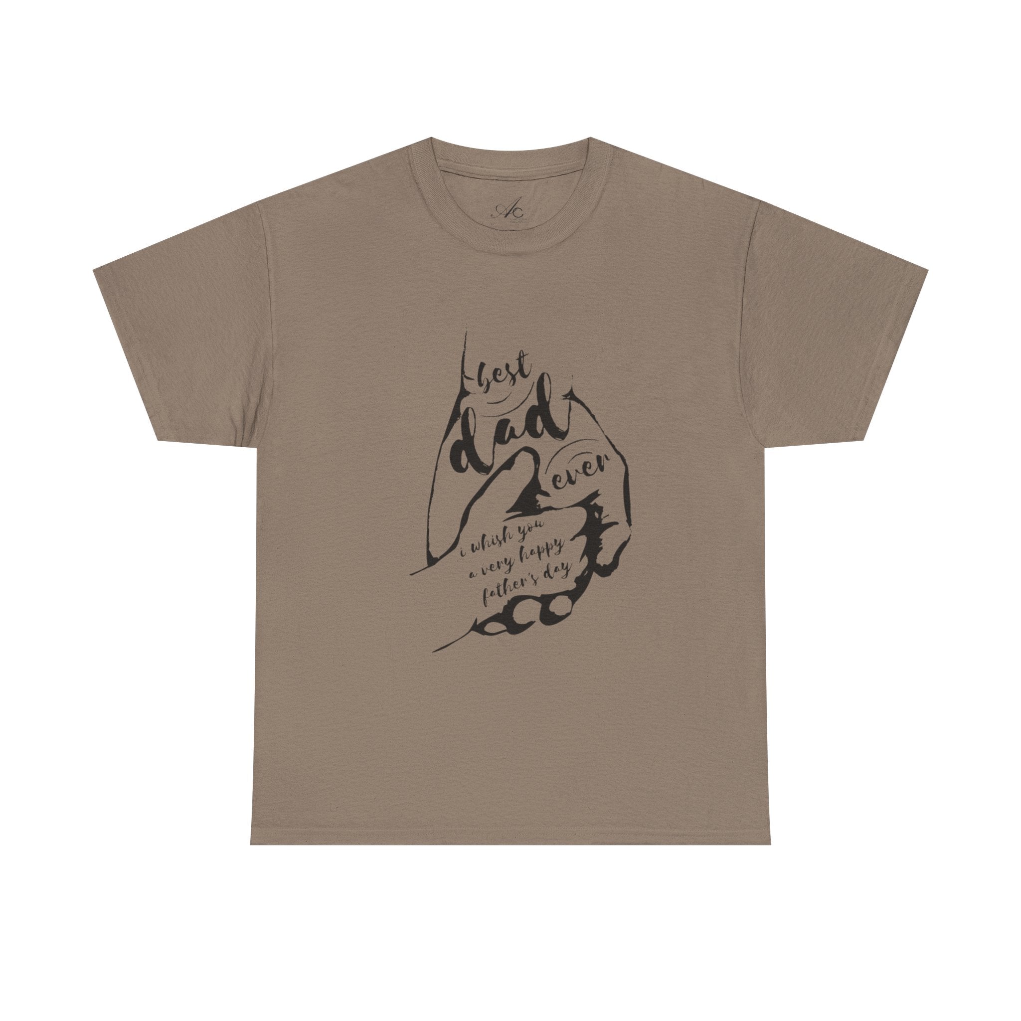 Best Dad Ever T-Shirt | Unisex Heavy Cotton Tee for Father's Day, Gifts for Dads, Cool Dad Apparel, Everyday Wear, Family Celebrations - Metamorphosis Creations