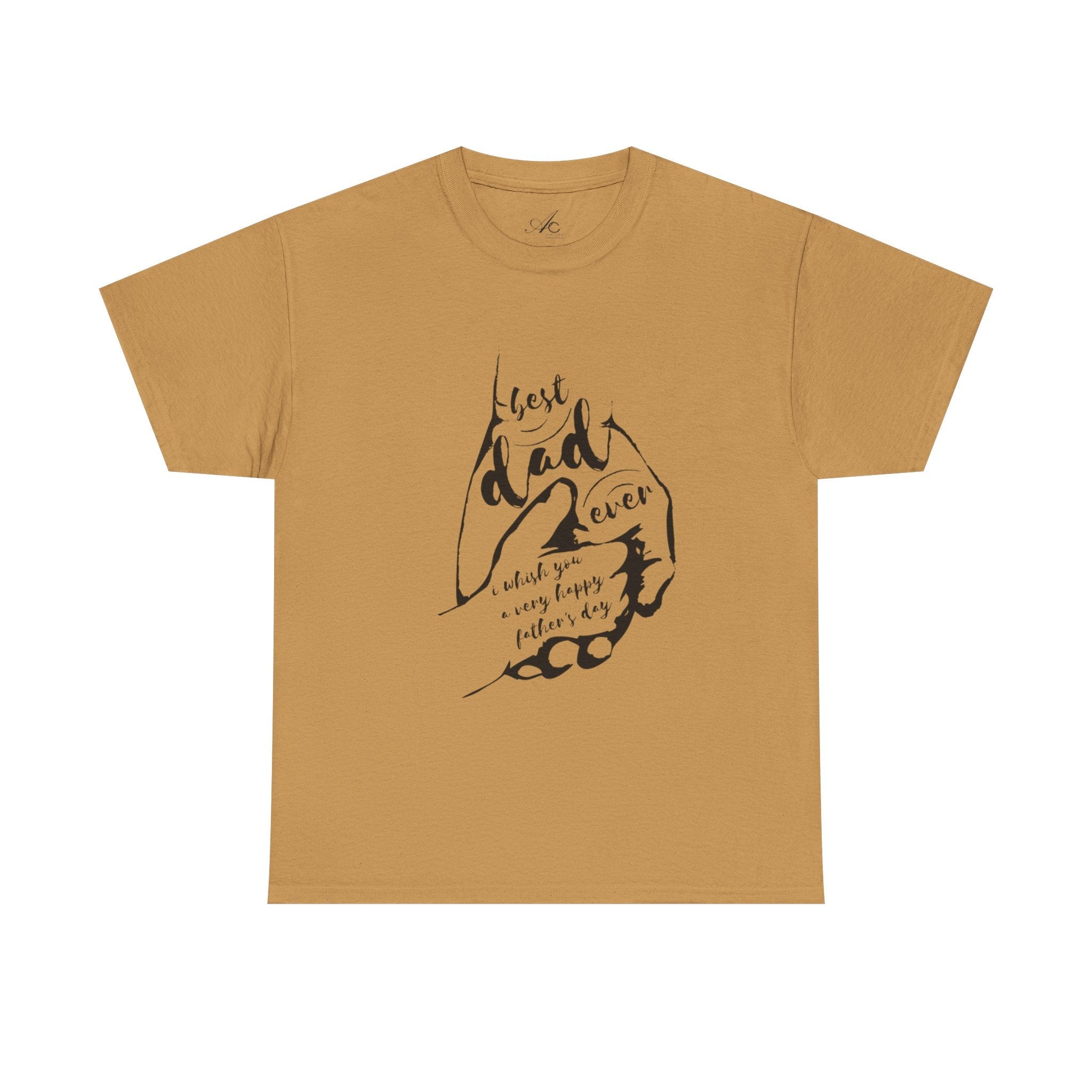Best Dad Ever T-Shirt | Unisex Heavy Cotton Tee for Father's Day, Gifts for Dads, Cool Dad Apparel, Everyday Wear, Family Celebrations - Metamorphosis Creations