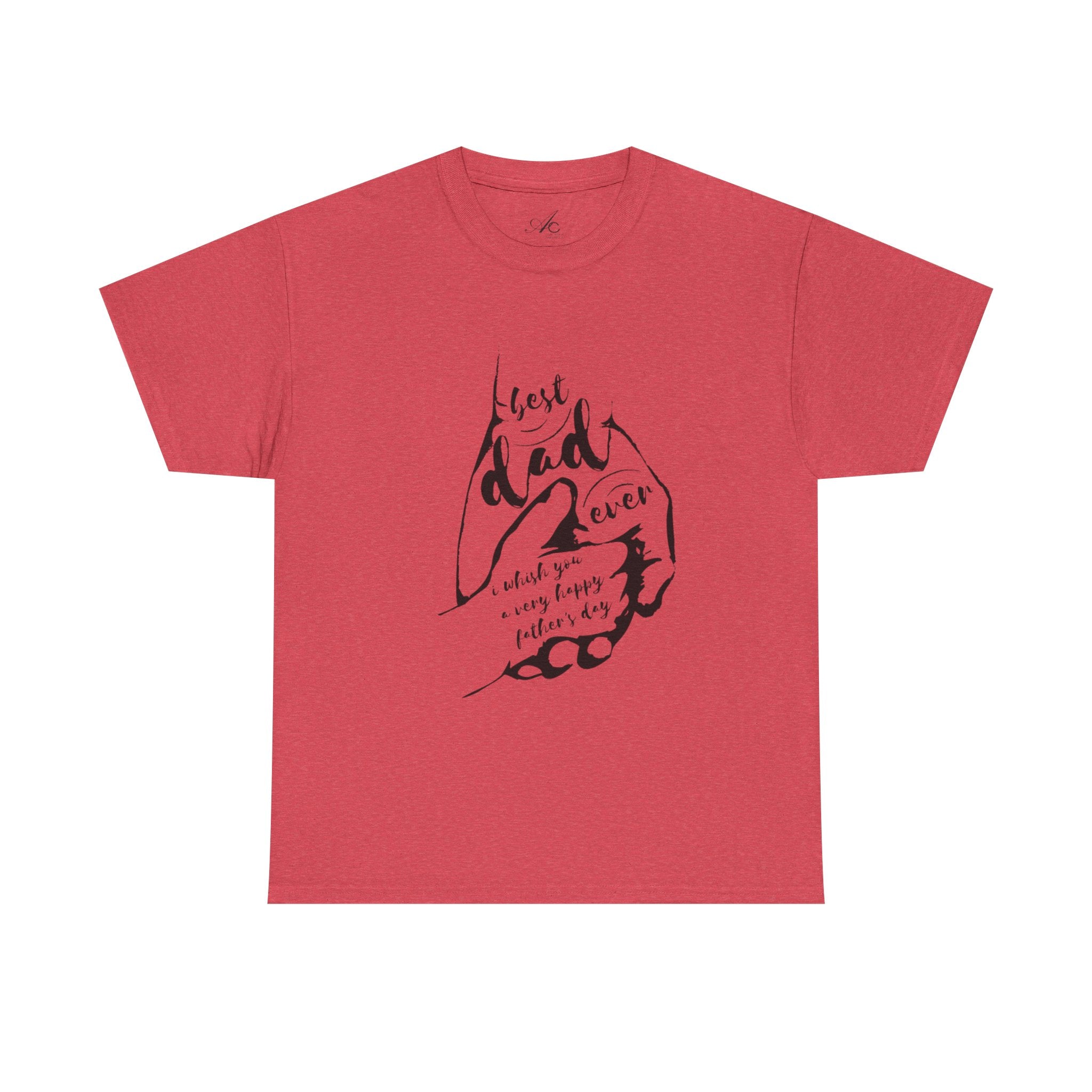 Best Dad Ever T-Shirt | Unisex Heavy Cotton Tee for Father's Day, Gifts for Dads, Cool Dad Apparel, Everyday Wear, Family Celebrations - Metamorphosis Creations