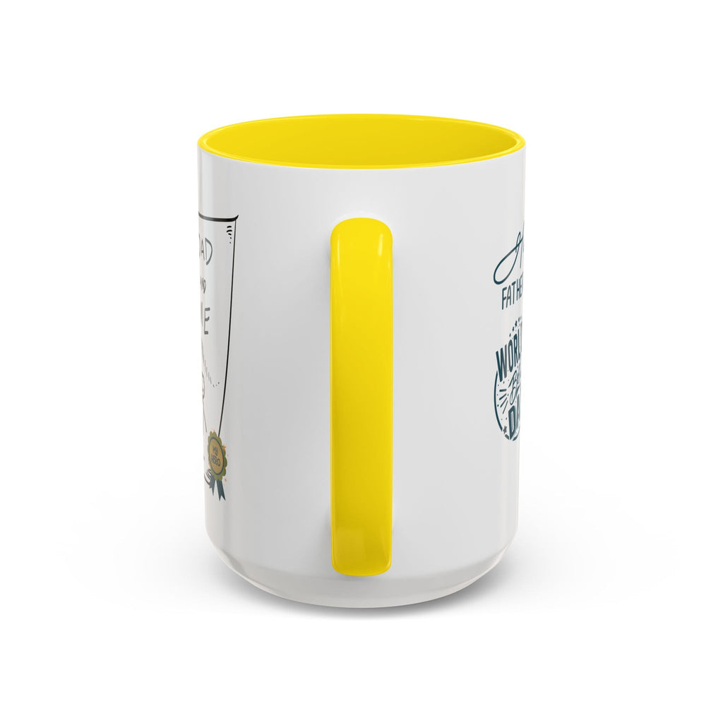 Best Dad Mug Masculine Design Mug Sentimental Fathers Gift Accent Coffee Mug (11, 15oz) - Metamorphosis Creations