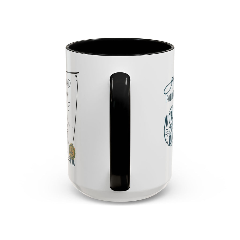 Best Dad Mug Masculine Design Mug Sentimental Fathers Gift Accent Coffee Mug (11, 15oz) - Metamorphosis Creations