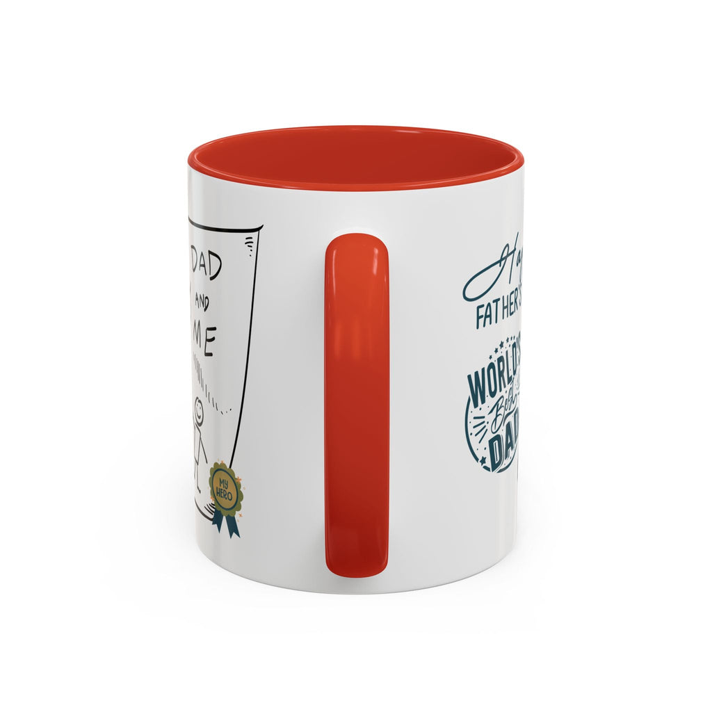 Best Dad Mug Masculine Design Mug Sentimental Fathers Gift Accent Coffee Mug (11, 15oz) - Metamorphosis Creations