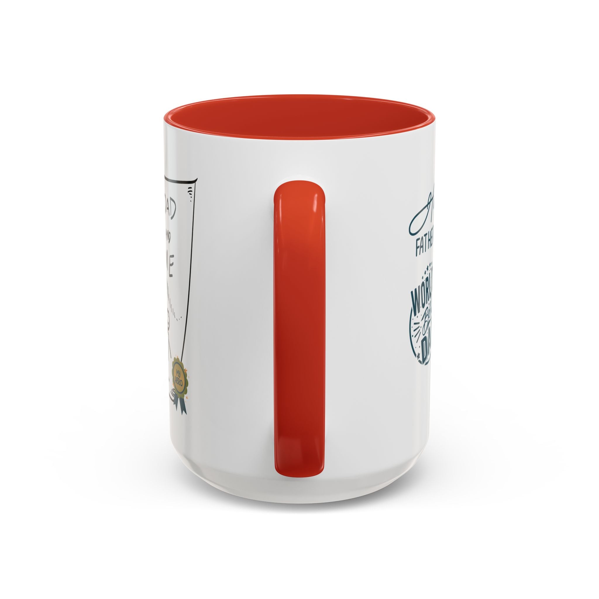 Best Dad Mug Masculine Design Mug Sentimental Fathers Gift Accent Coffee Mug (11, 15oz) - Metamorphosis Creations