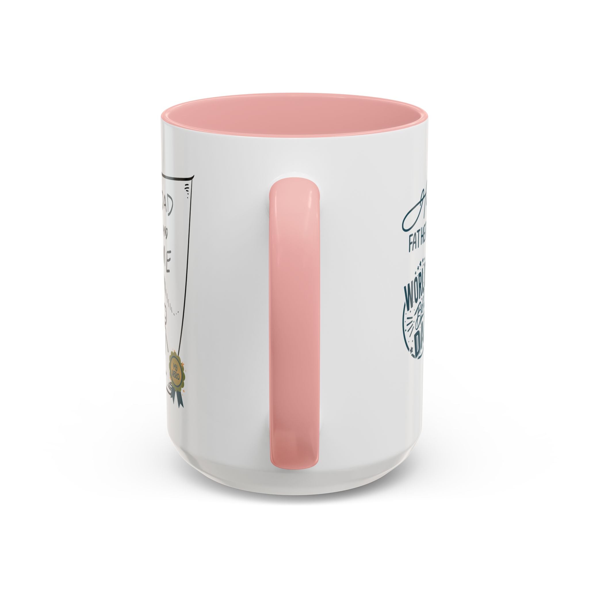 Best Dad Mug Masculine Design Mug Sentimental Fathers Gift Accent Coffee Mug (11, 15oz) - Metamorphosis Creations