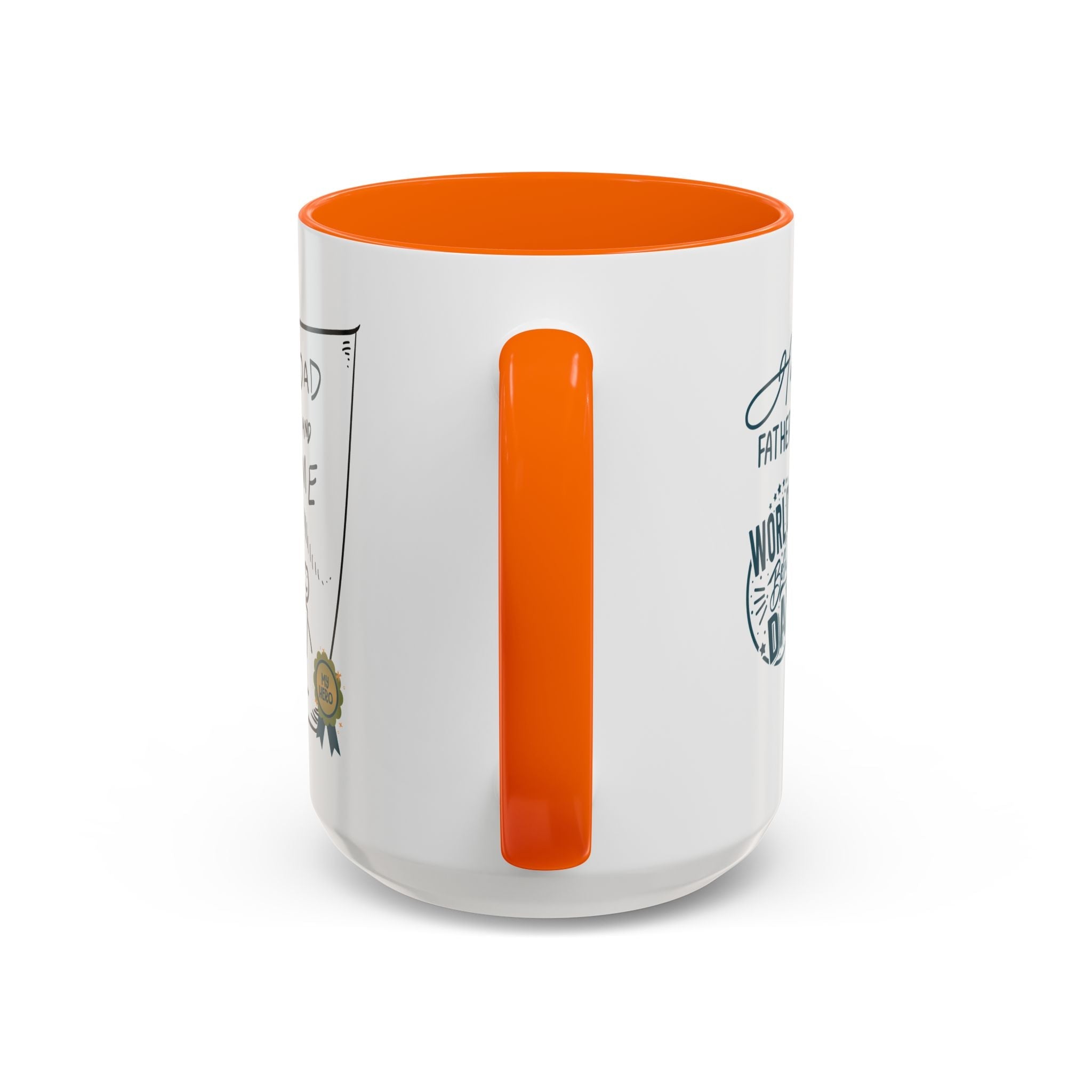 Best Dad Mug Masculine Design Mug Sentimental Fathers Gift Accent Coffee Mug (11, 15oz) - Metamorphosis Creations