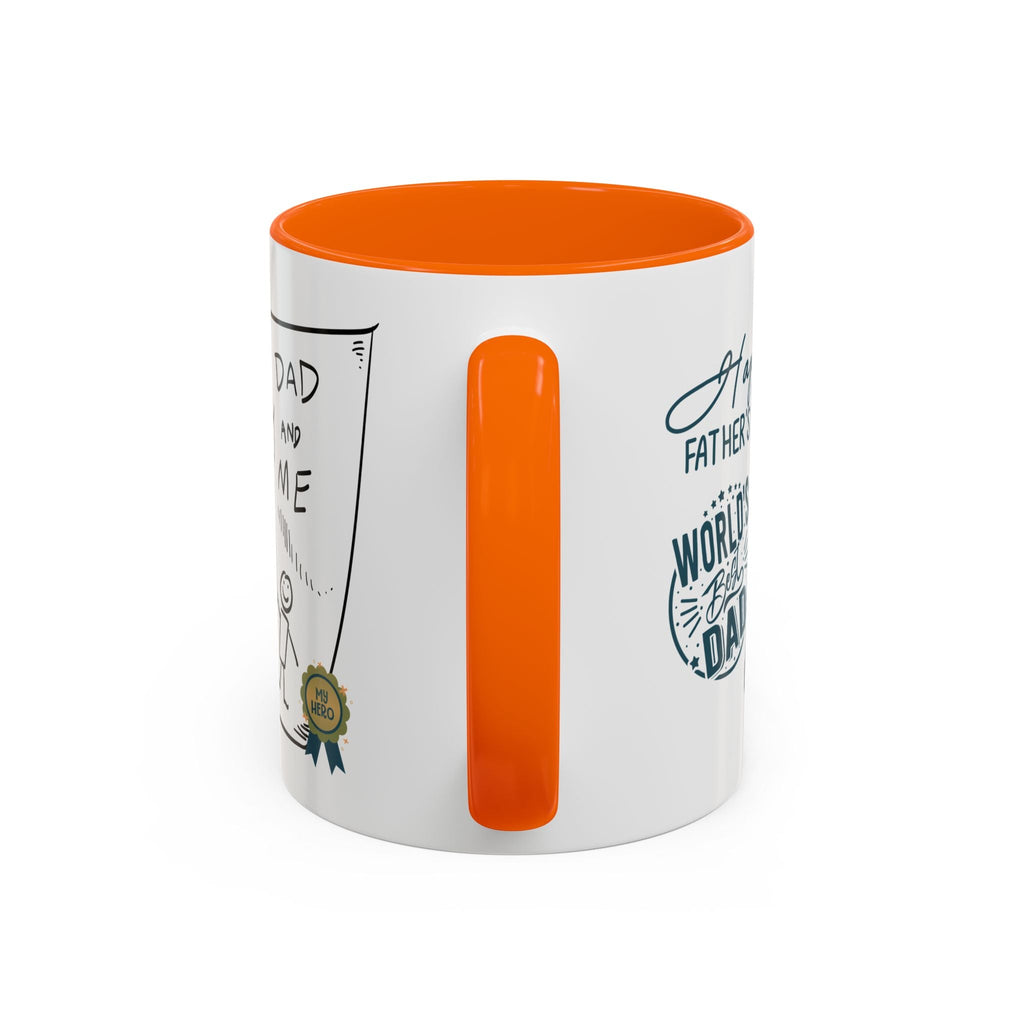 Best Dad Mug Masculine Design Mug Sentimental Fathers Gift Accent Coffee Mug (11, 15oz) - Metamorphosis Creations