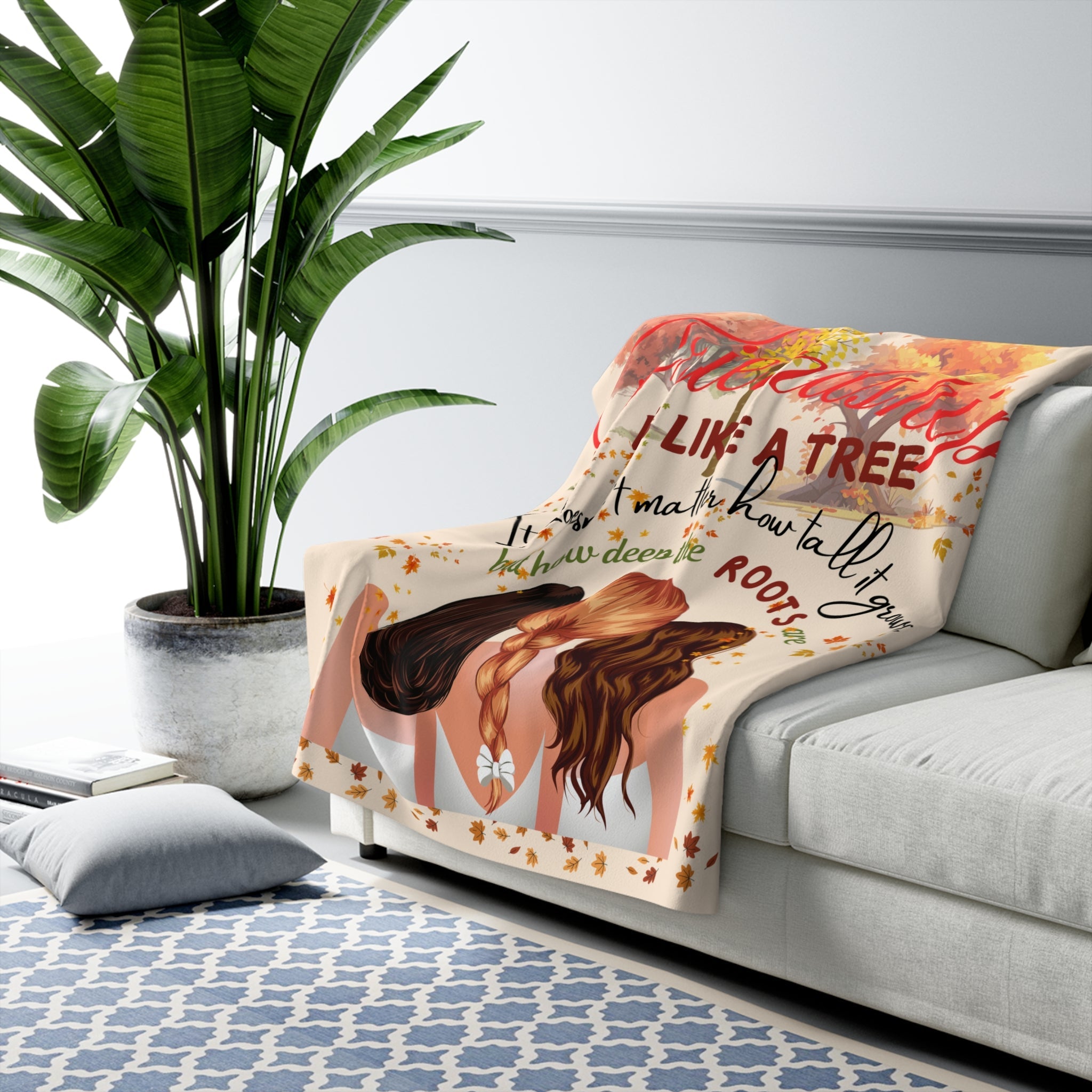 Best Friends Quote Throw, Friendship Gift, Cozy Bedding, Personalized Warm Cover, Custom Quote Bedspread - Metamorphosis Creations