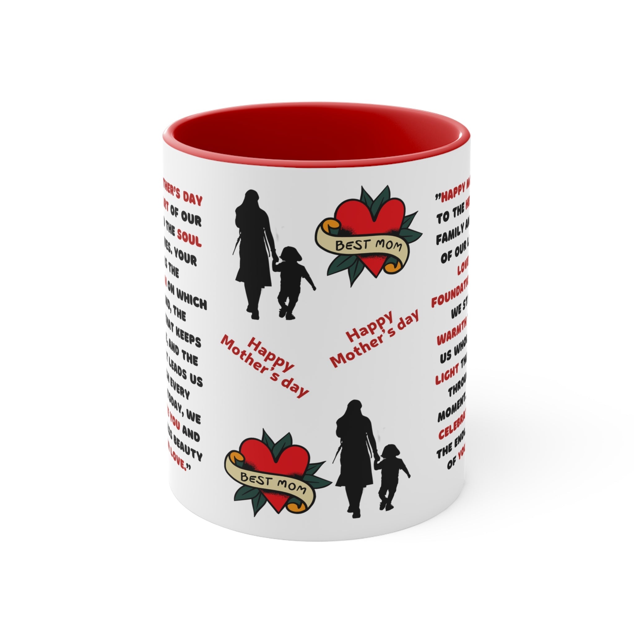 Best Mom Mug Mom Appreciation Mug Loving Mom Gift Accent Mugs - Metamorphosis Creations
