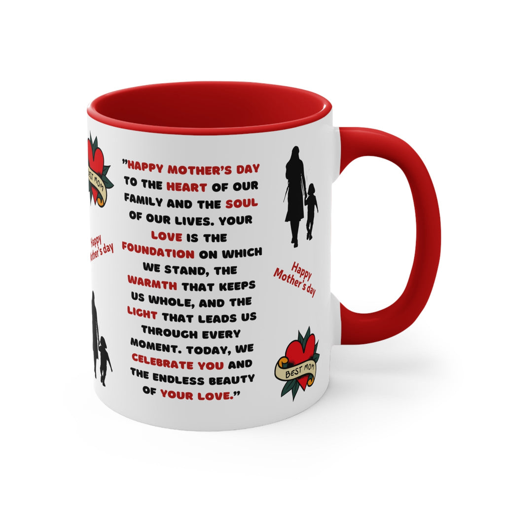 Best Mom Mug Mom Appreciation Mug Loving Mom Gift Accent Mugs - Metamorphosis Creations