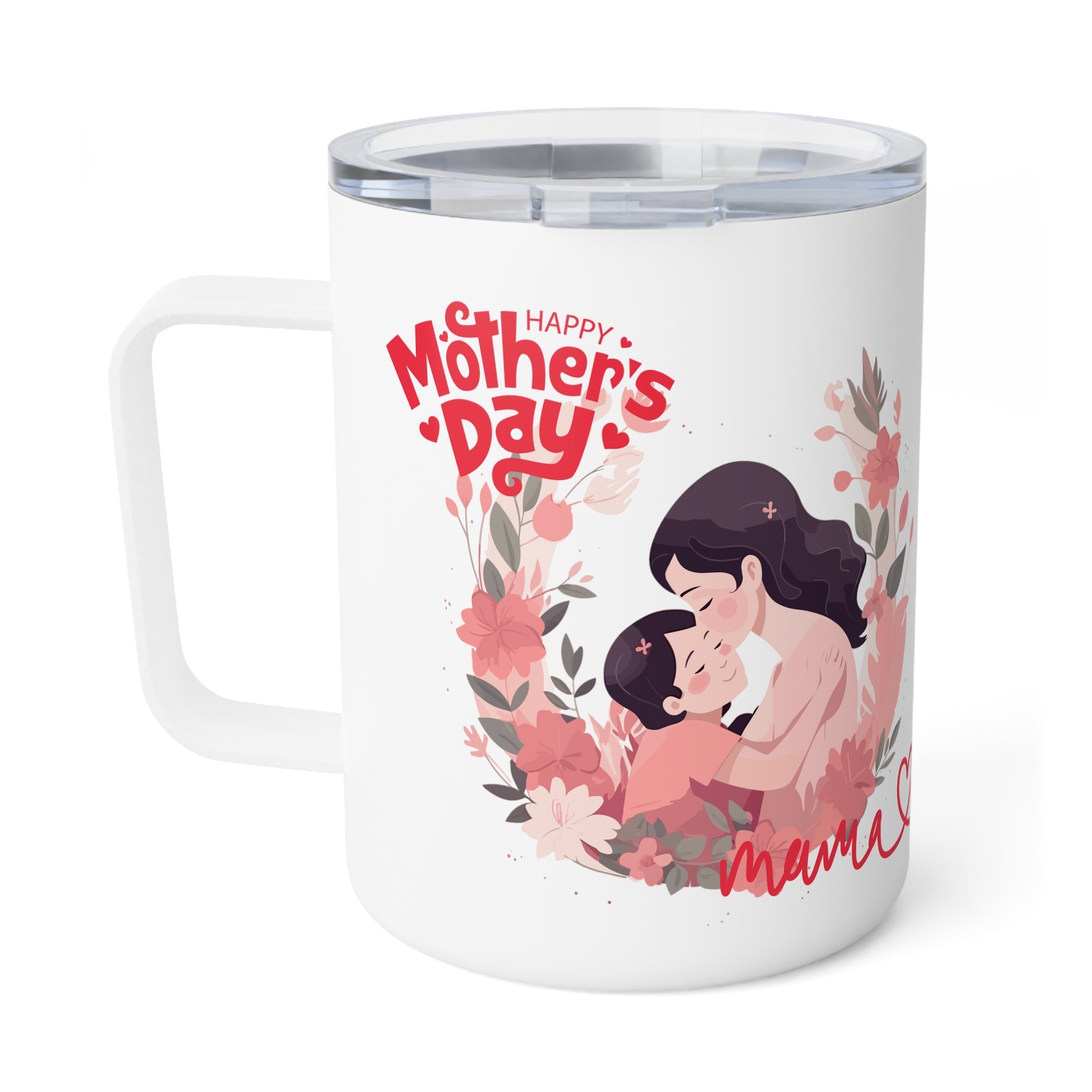 Best Mom Mug Mom Appreciation Mug Loving Mom Gift Insulated Coffee Mug, 10oz - Metamorphosis Creations