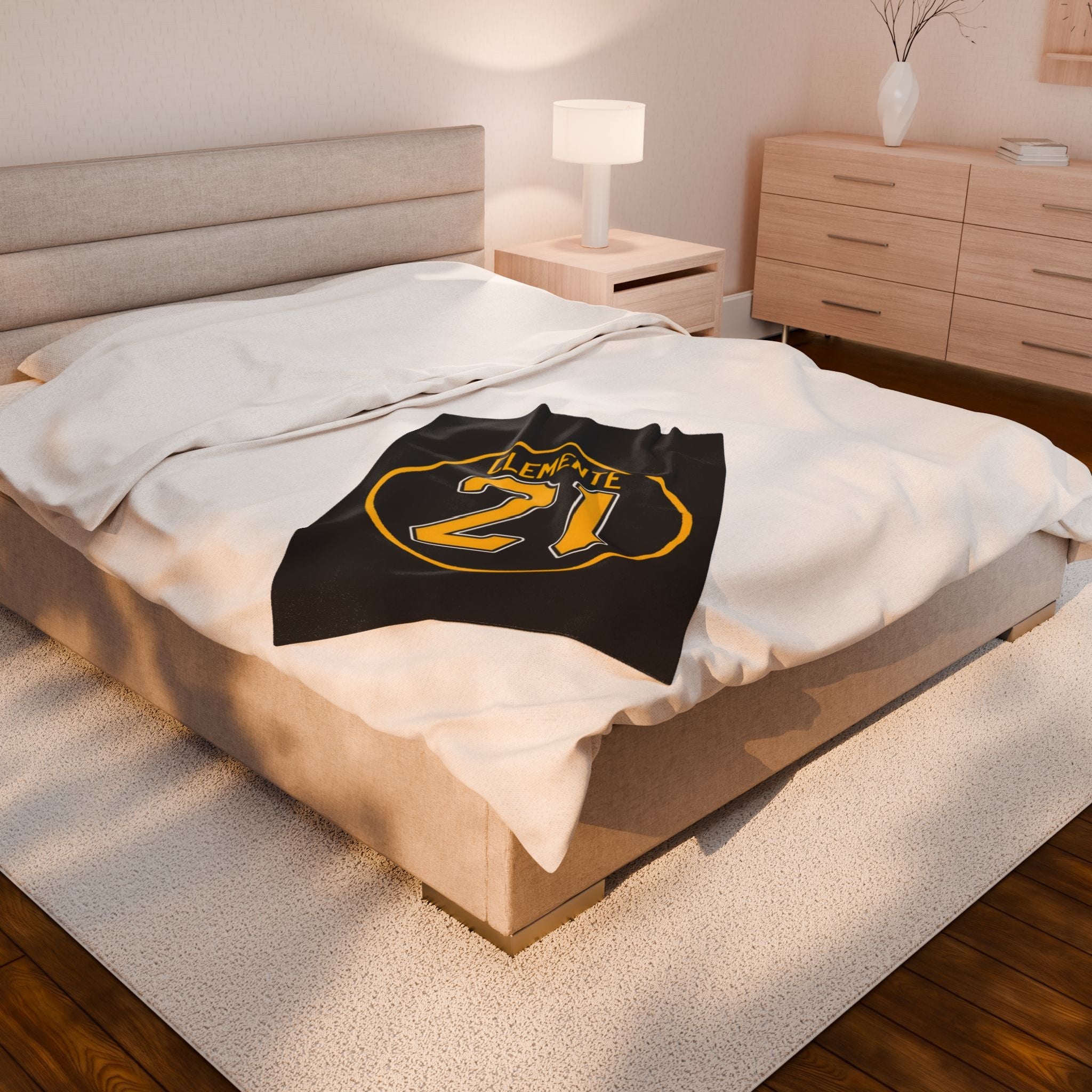📝 Blanket – Wrap Yourself in Boricua Greatness Plush Sports Blanket | Cozy Throw for Fans | Perfect Gift for Sports Lovers, Game Day - Metamorphosis Creations
