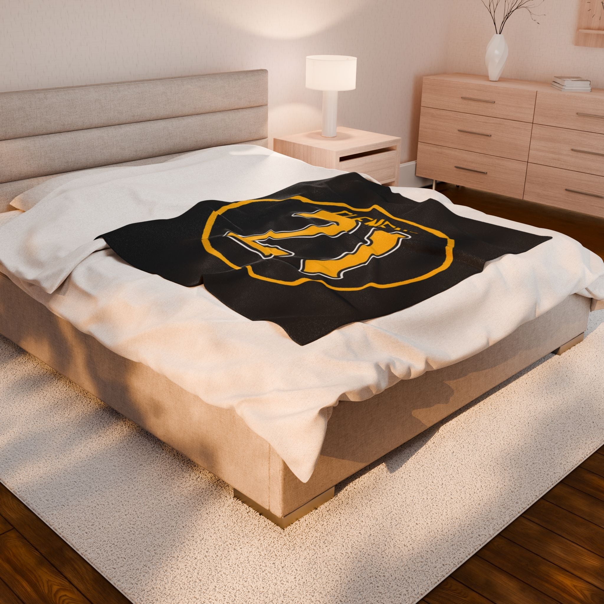 📝 Blanket – Wrap Yourself in Boricua Greatness Plush Sports Blanket | Cozy Throw for Fans | Perfect Gift for Sports Lovers, Game Day - Metamorphosis Creations
