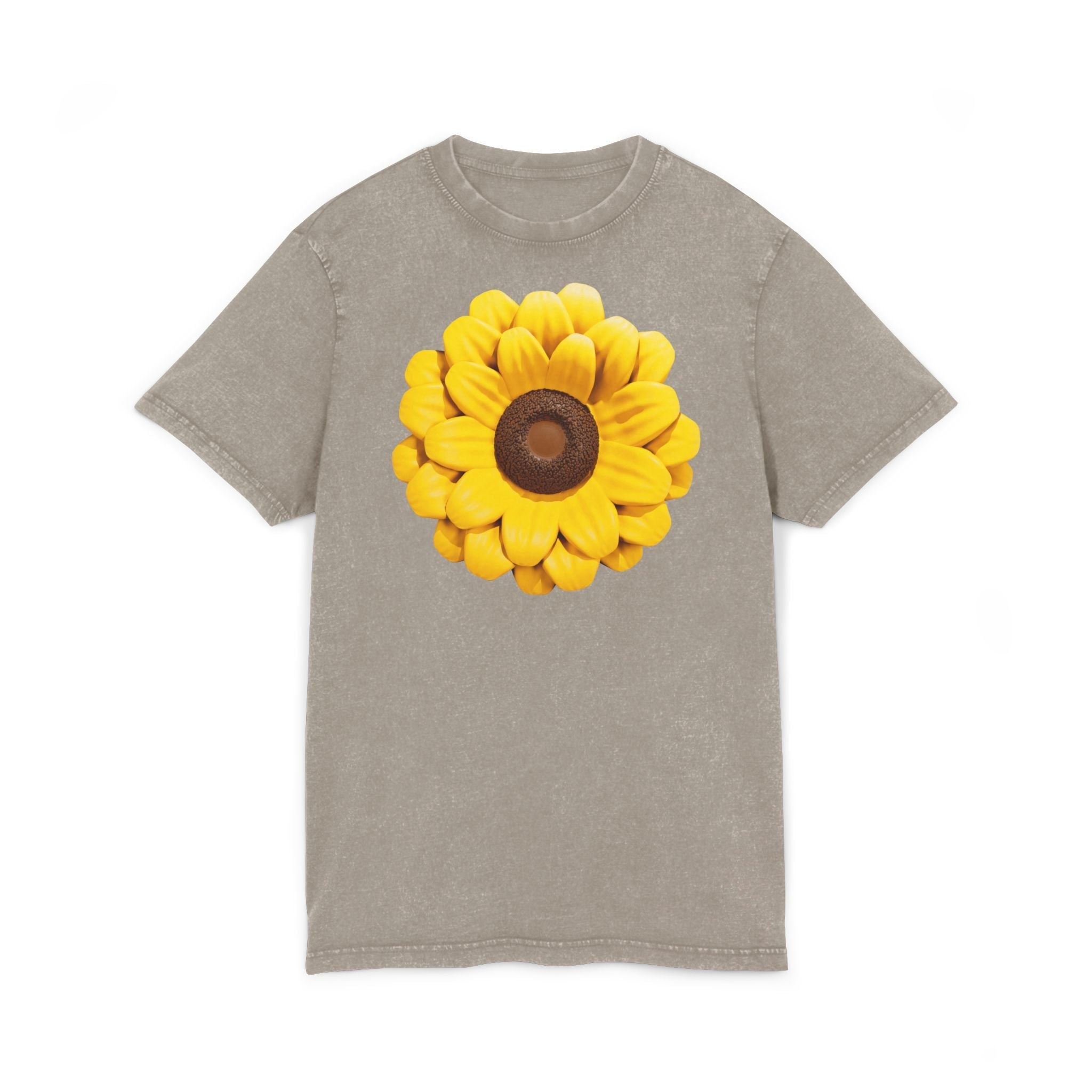 Bloom Boldly in Every Season Acid Washed Floral Tee, Vintage Style Shirt, Boho Chic Top, Gift for Her, Summer Fashion, Casual Everyday Wear - Metamorphosis Creations