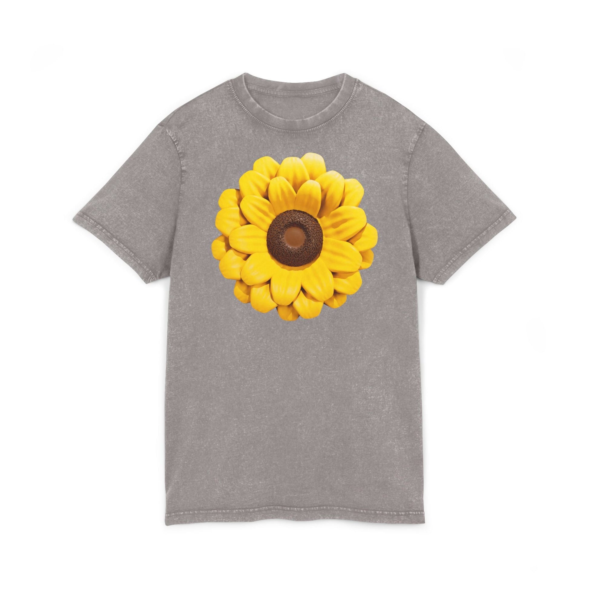 Bloom Boldly in Every Season Acid Washed Floral Tee, Vintage Style Shirt, Boho Chic Top, Gift for Her, Summer Fashion, Casual Everyday Wear - Metamorphosis Creations