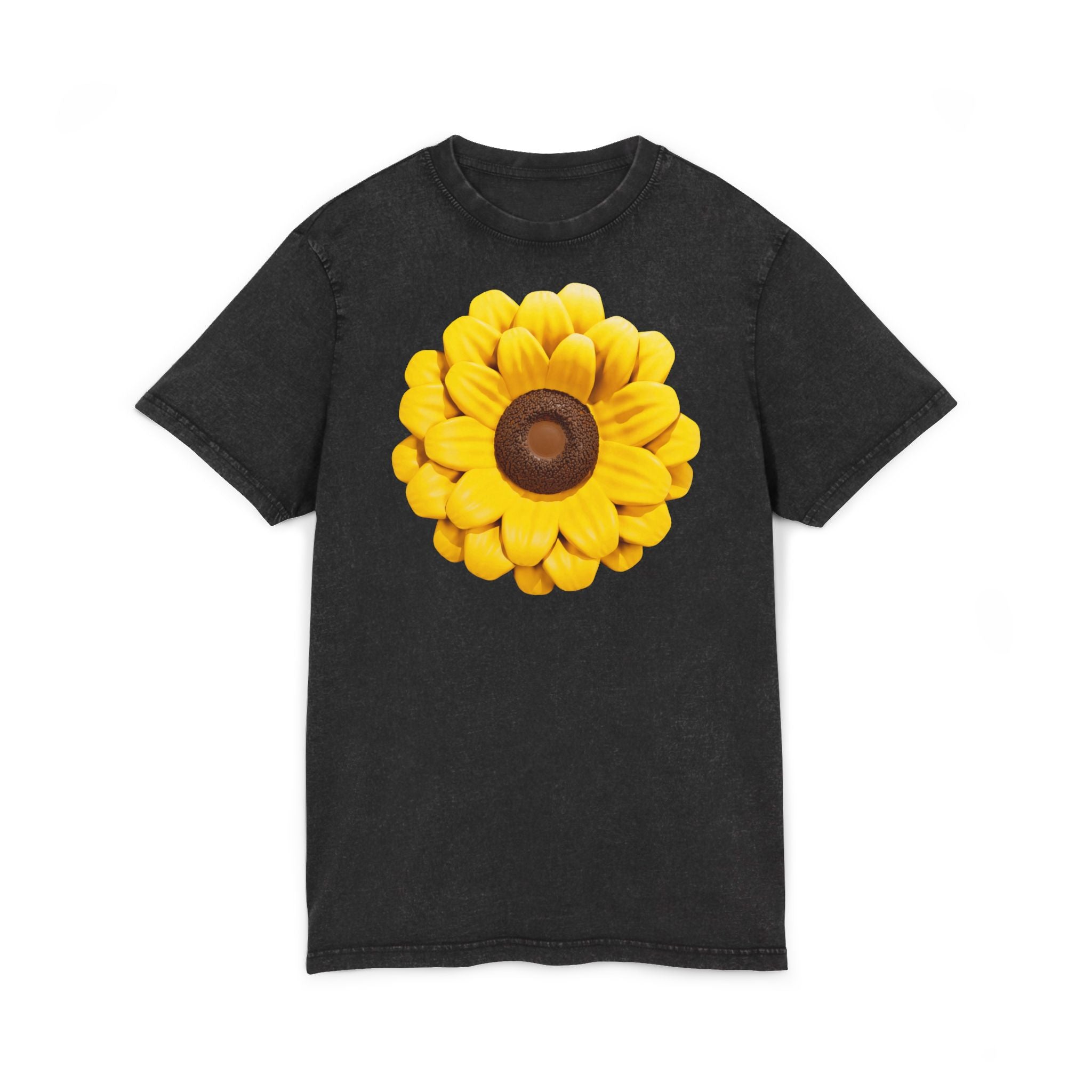 Bloom Boldly in Every Season Acid Washed Floral Tee, Vintage Style Shirt, Boho Chic Top, Gift for Her, Summer Fashion, Casual Everyday Wear - Metamorphosis Creations